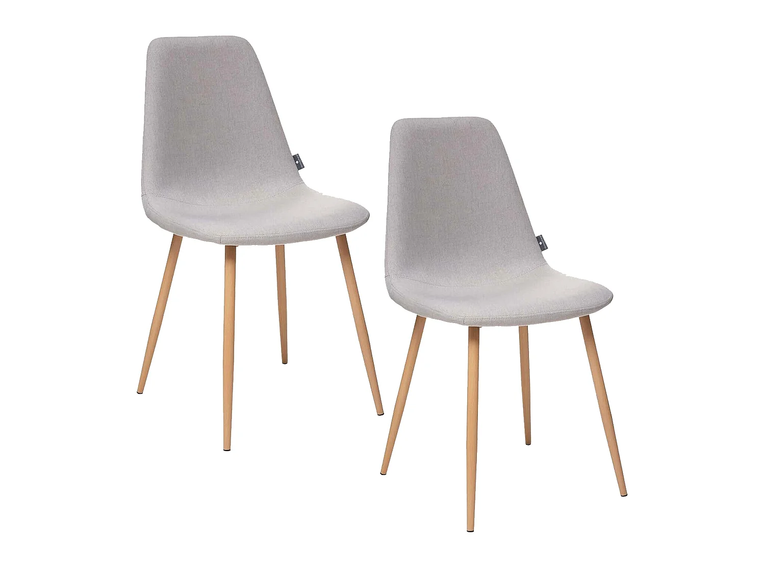 Ensemble De 4 Chaises De Type Scandinavo-gray. 44 x p. 51 x h. 85,5 cm
