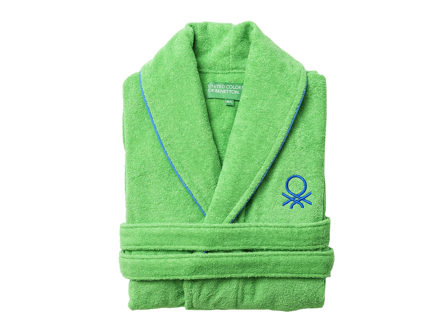 Peignoir M / L 360gsm 100% Coton Vert     Arc-en-ciel