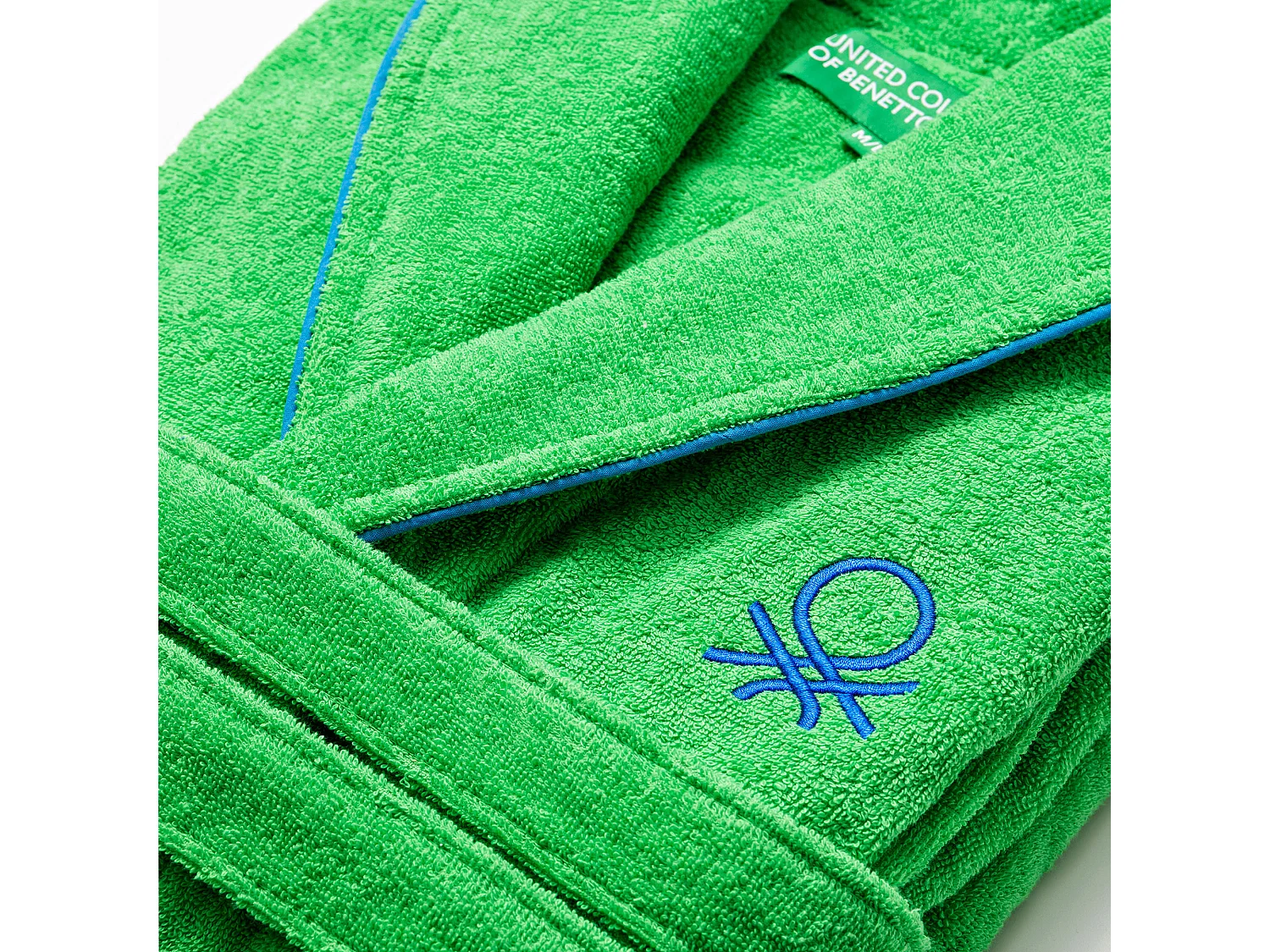 Peignoir M / L 360gsm 100% Coton Vert     Arc-en-ciel