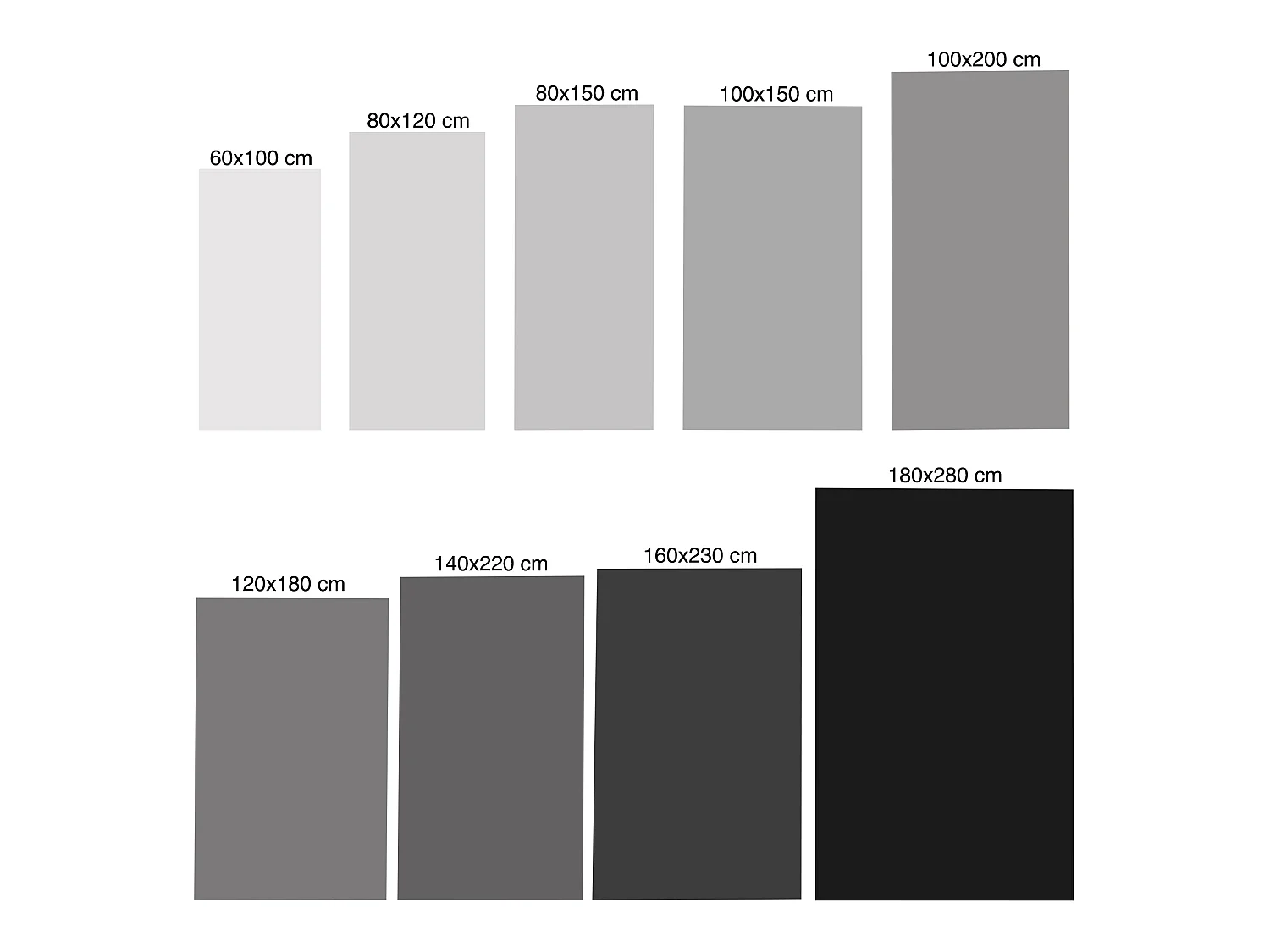 Tapis Polyester Imprimé 100 X 200 Cm