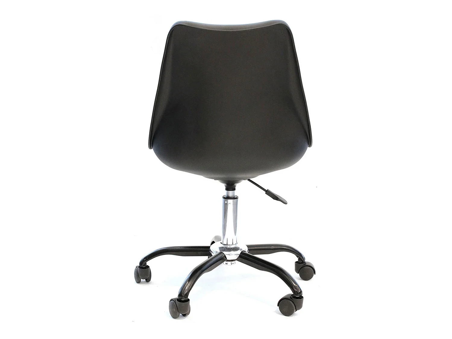 2 Chaise de bureau à roulettes, Noires