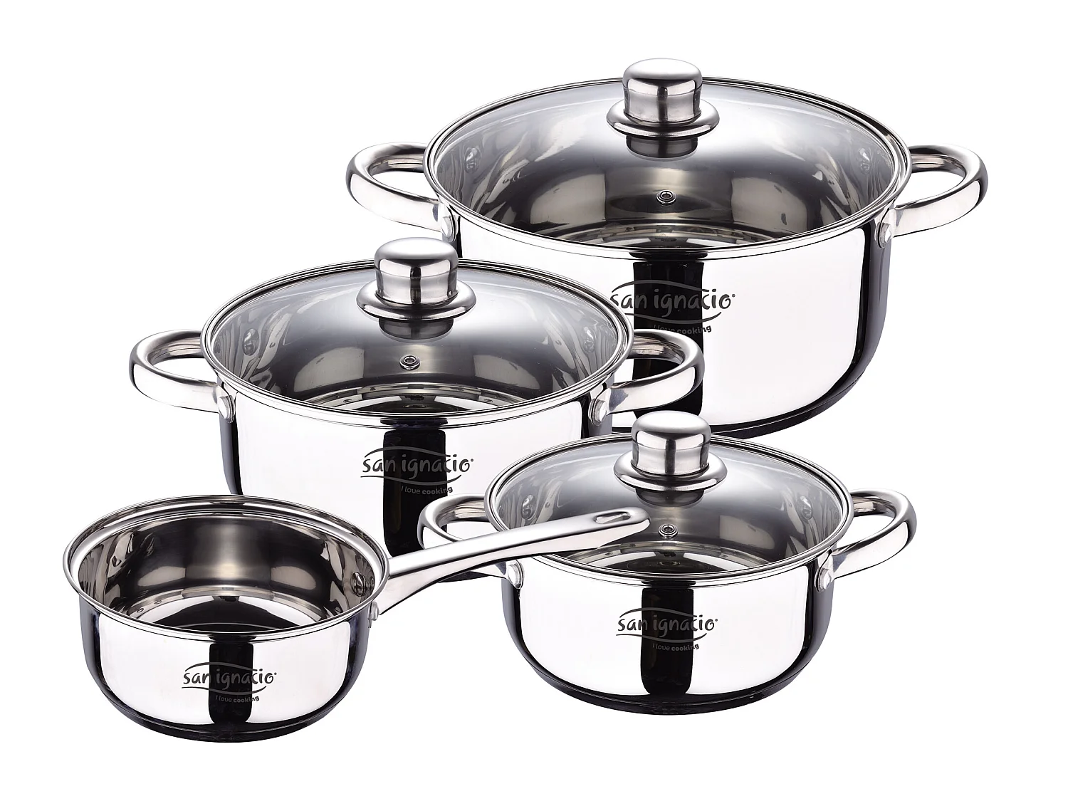 Batterie 7pc inox ind cassel sg