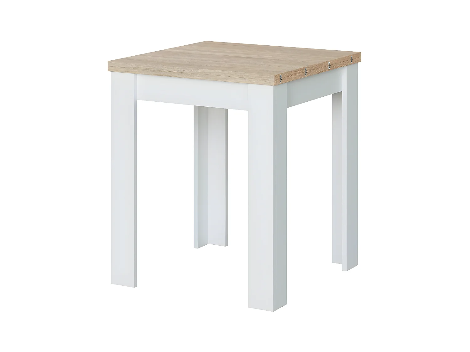 Table extensible système d'ouverture en livre - L67 cm