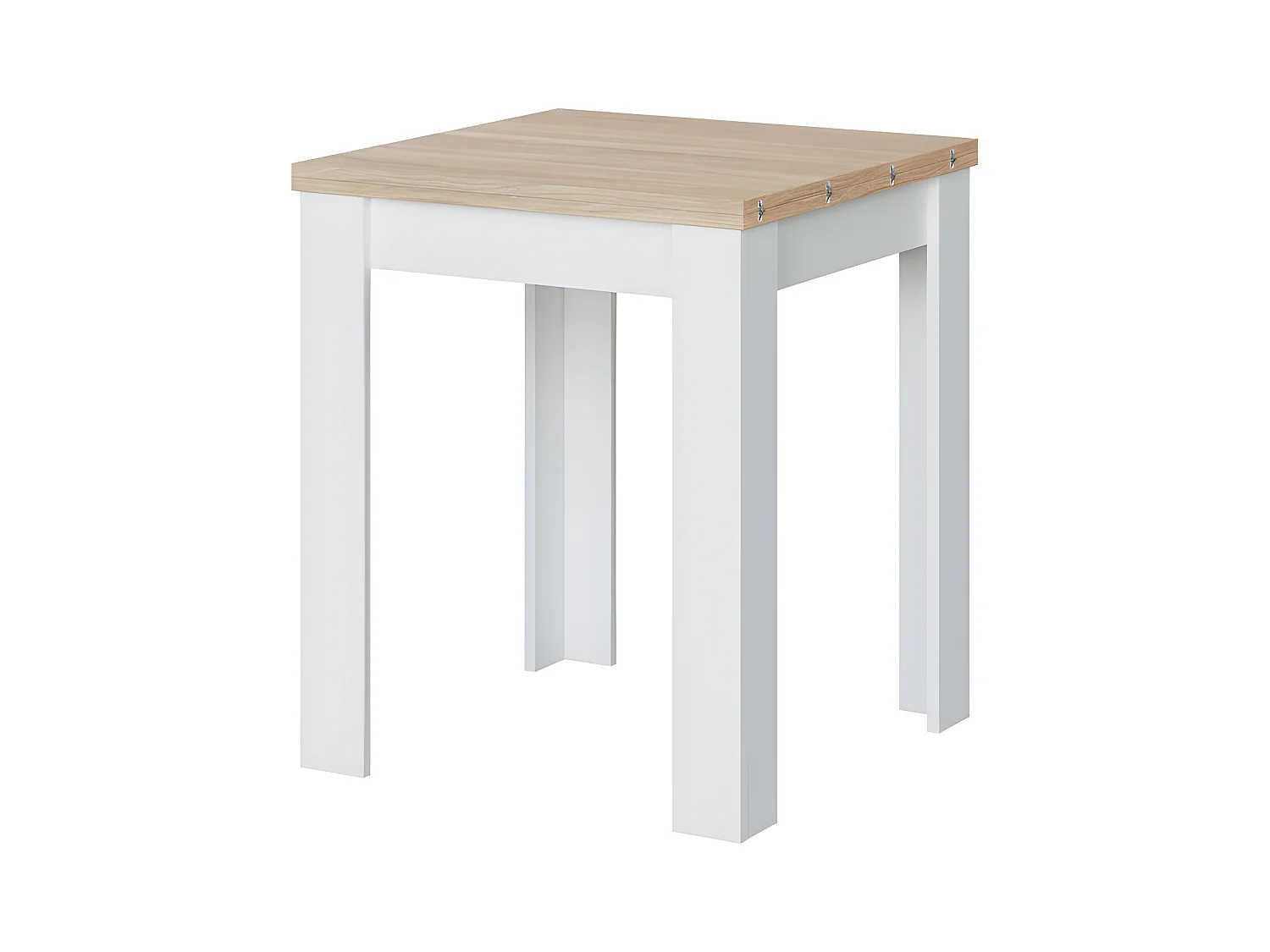 Table extensible système d'ouverture en livre - L67 cm