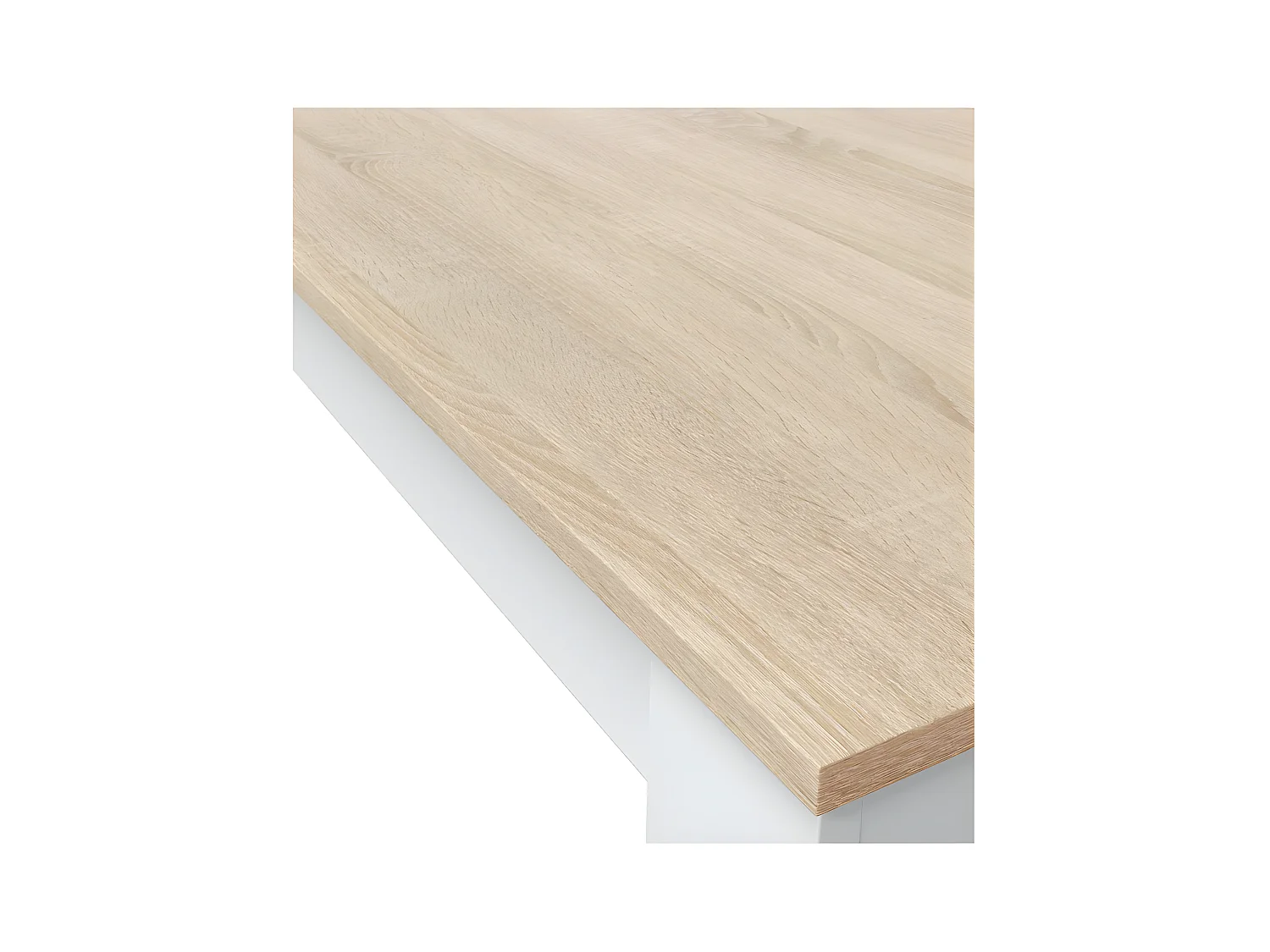 Table extensible système d'ouverture en livre - L67 cm