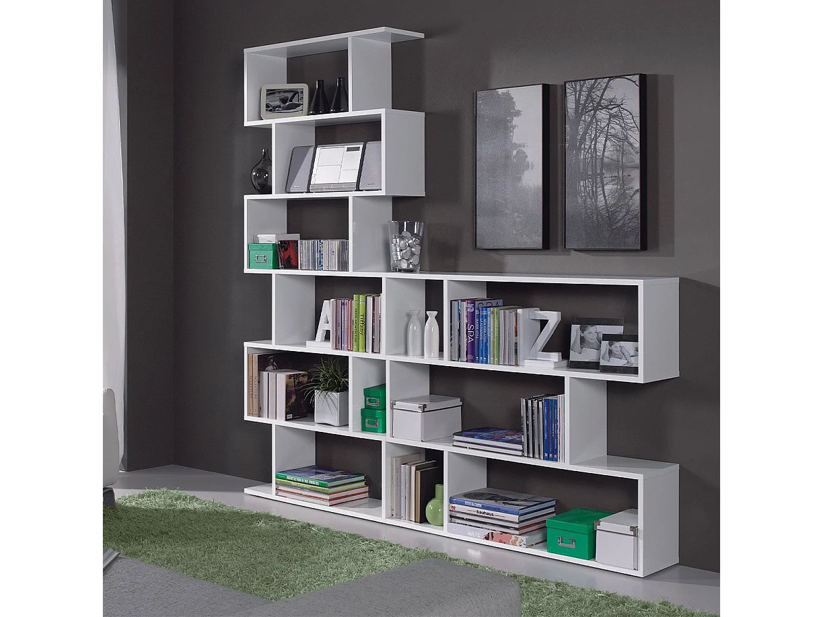 Bücherregal mit 6 Fächern - H192 cm - Athena