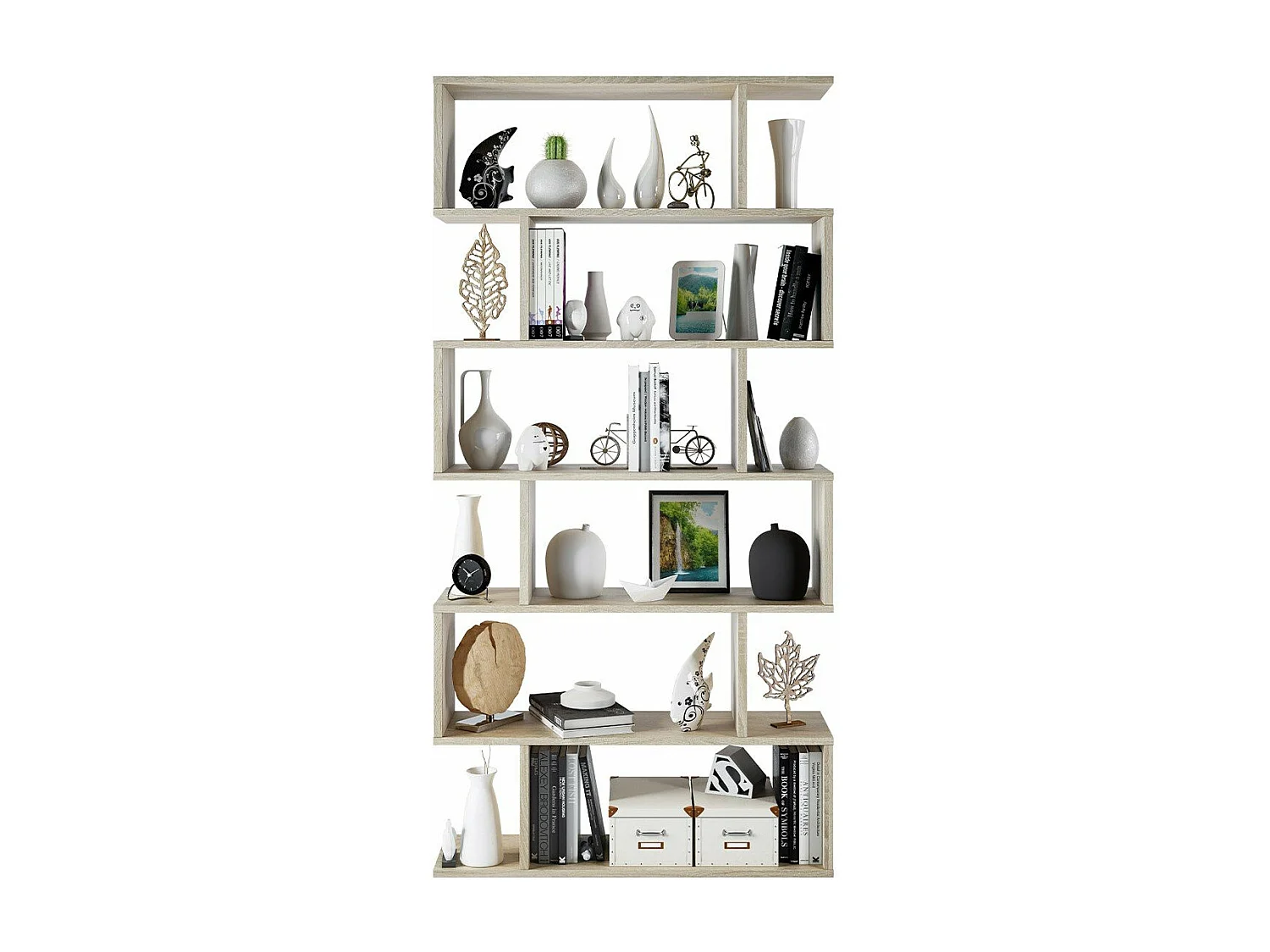 Libreria con 6 scomparti - A192 cm - Athena