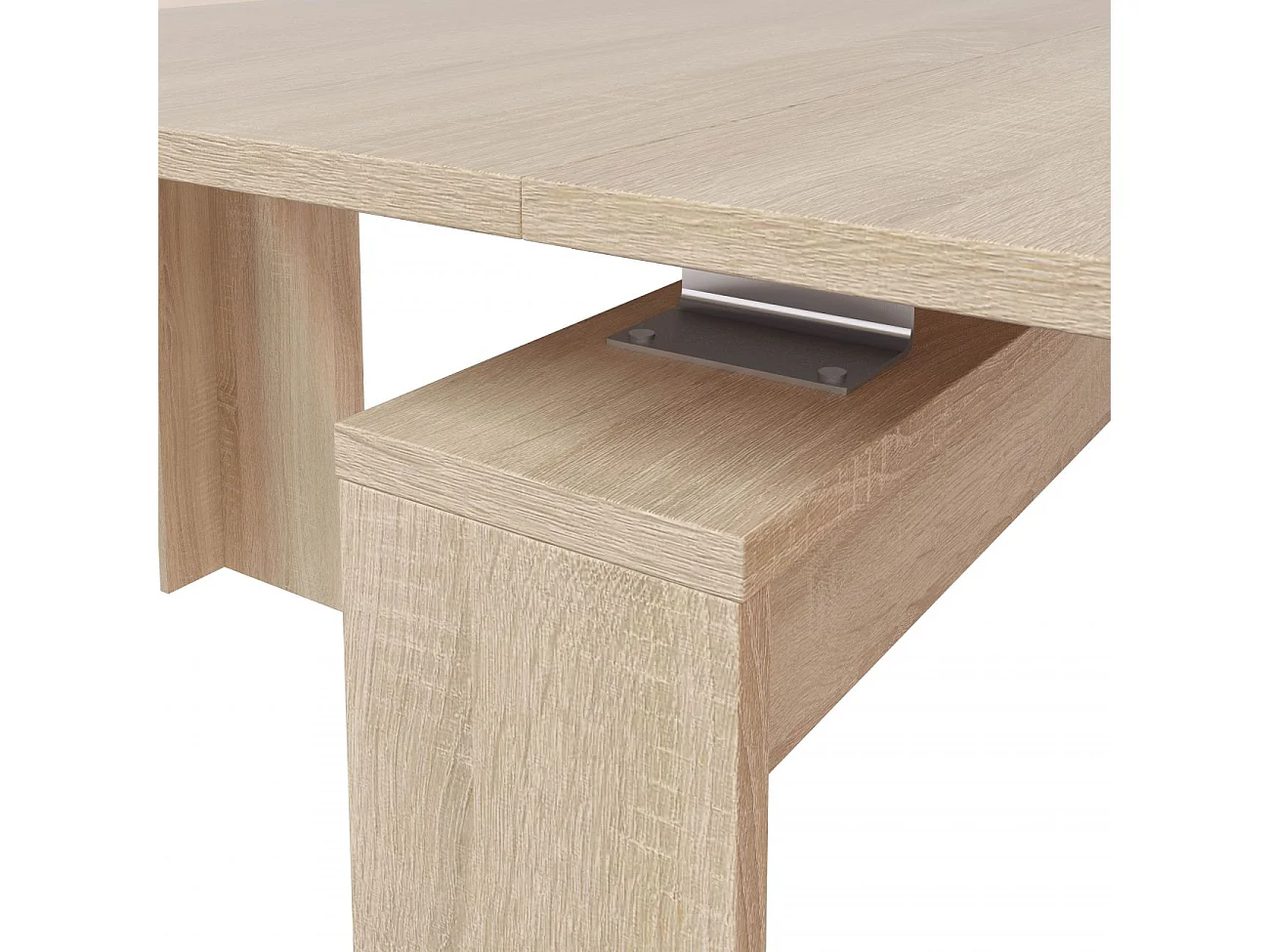 Mesa de consola extensível Kendra Roble Canadian