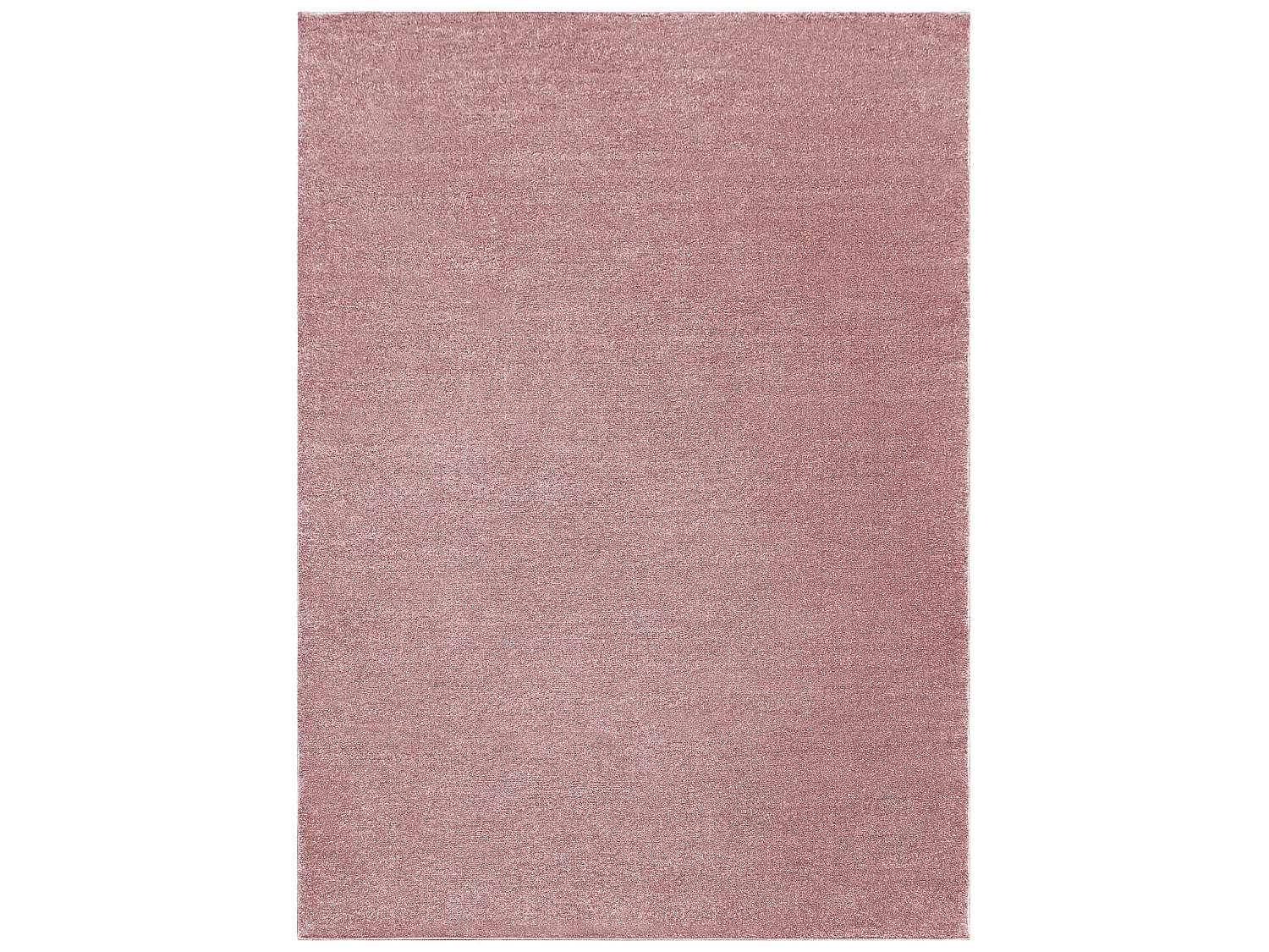 Teppich SOFTY glatt, einfarbig rosa 160x220 cm