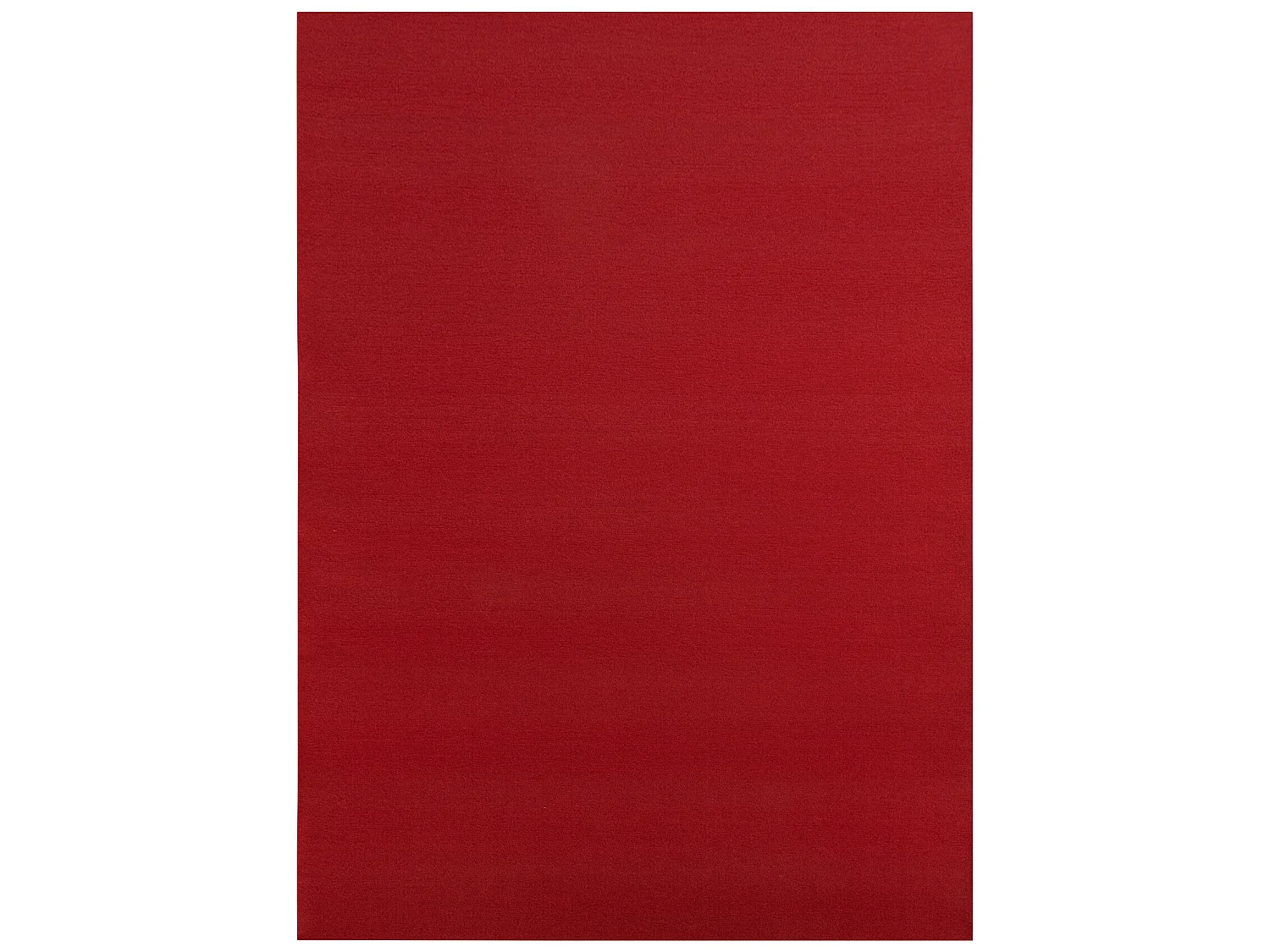 Tapis ANTIDÉRAPANT RUMBA 1974 couleur unique bordeaux, rouge 100x250 cm