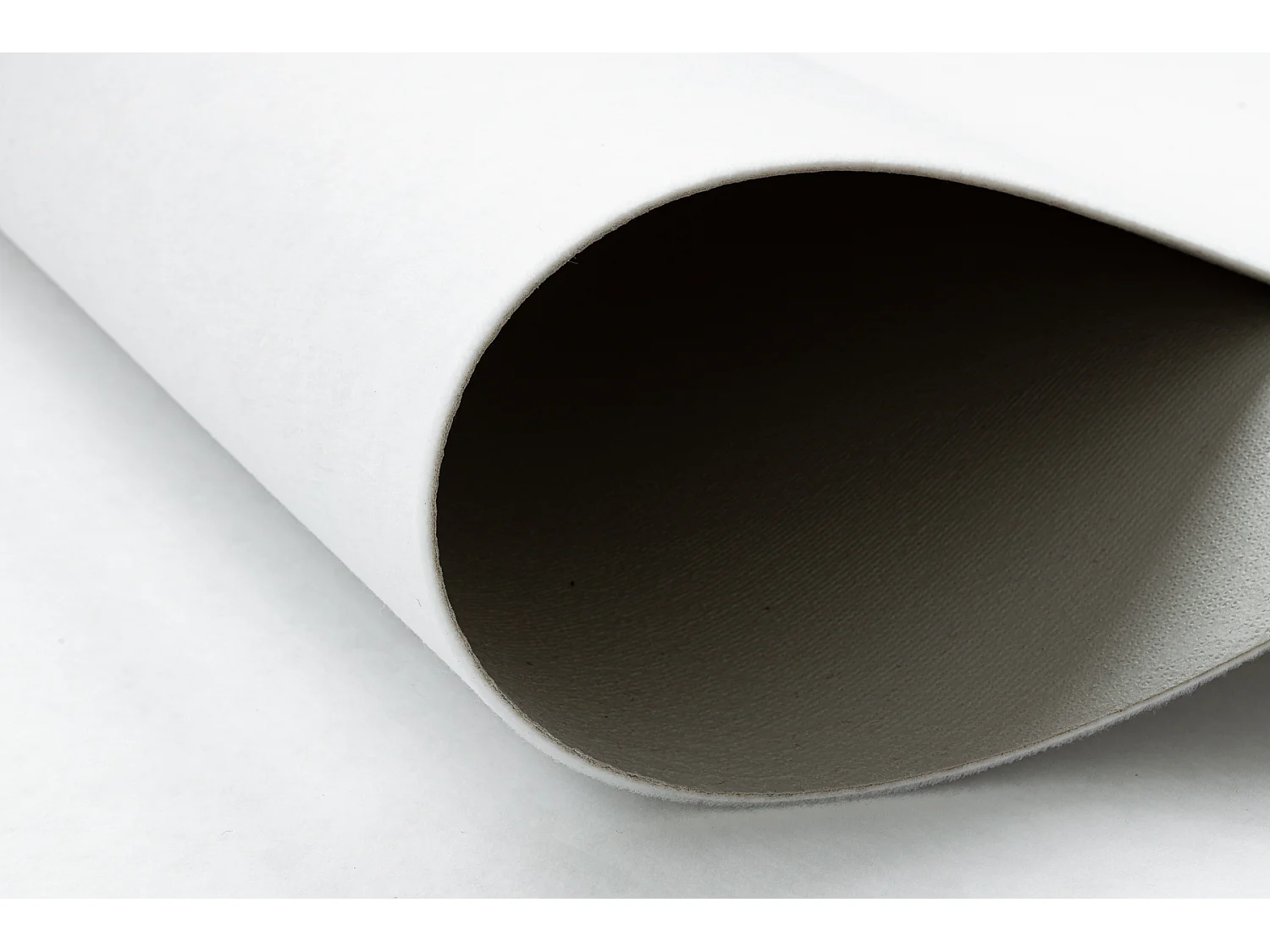 Tapis ANTIDÉRAPANT RUMBA 1950 couleur unique blanc  80x150 cm