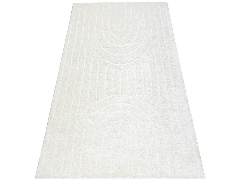 Modern Teppich MODE 8494 geometrisch creme 160x220 cm