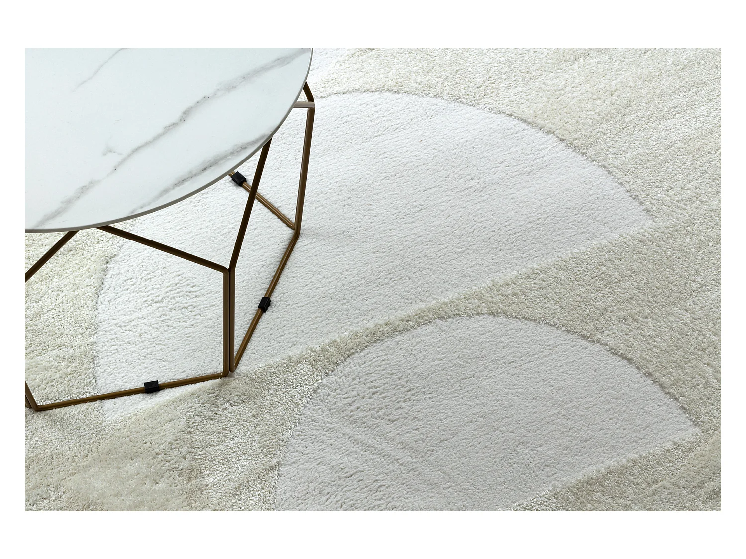 Tapijt modern MODE 8598 geometrisch creme 240x330 cm
