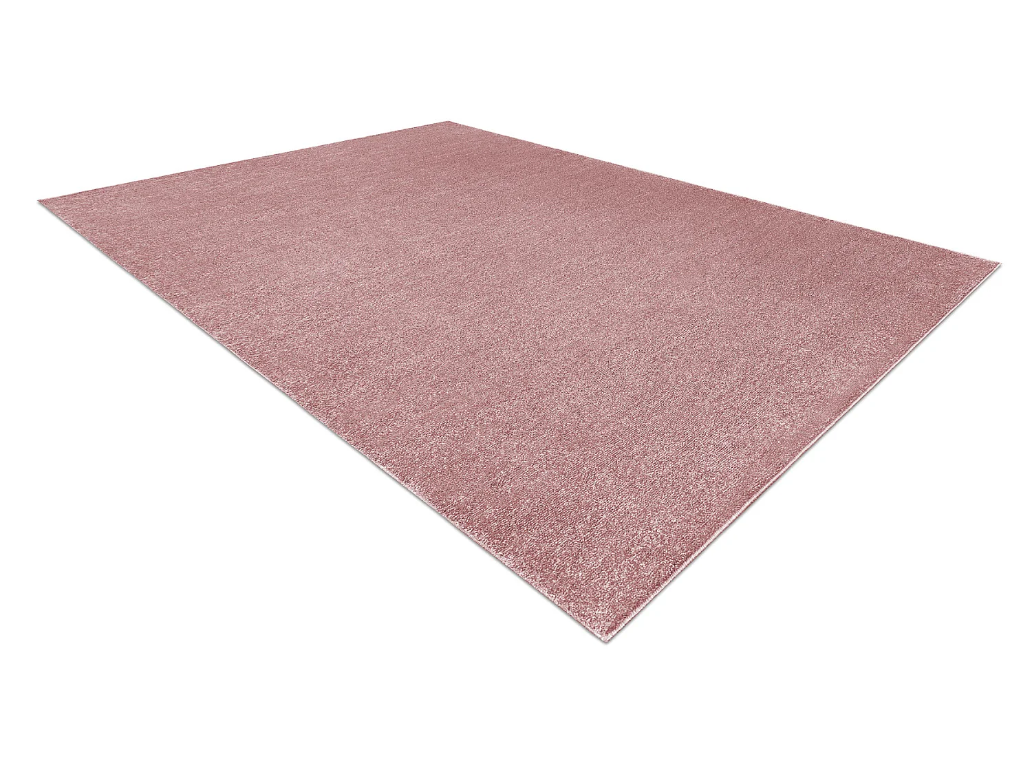Tapijt SOFTY uniform, enkele kleur roze 240x330 cm