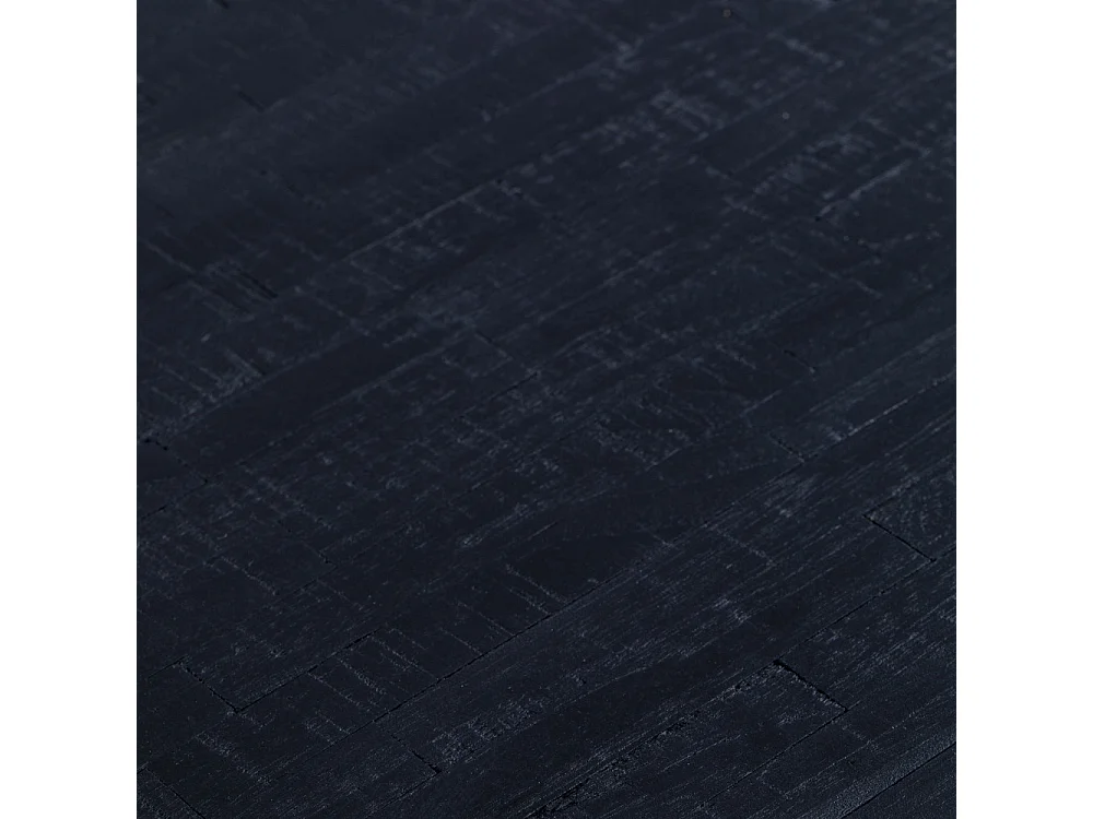 HAVANE - Table repas en bois recyclé et acier noir