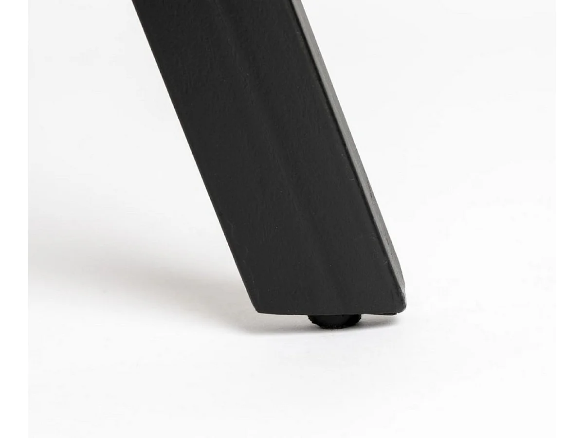 HAVANE - Table repas en bois recyclé et acier noir