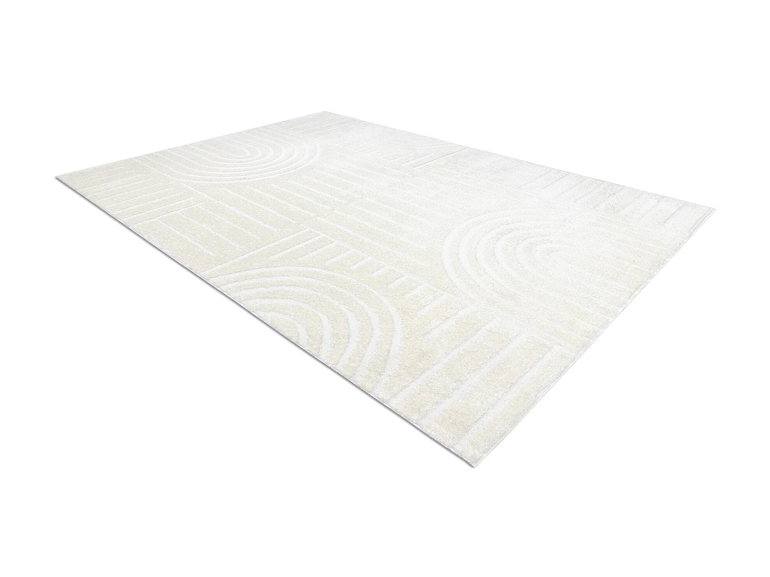 Tapete moderno MODE 8586 geométrico creme 200x290 cm