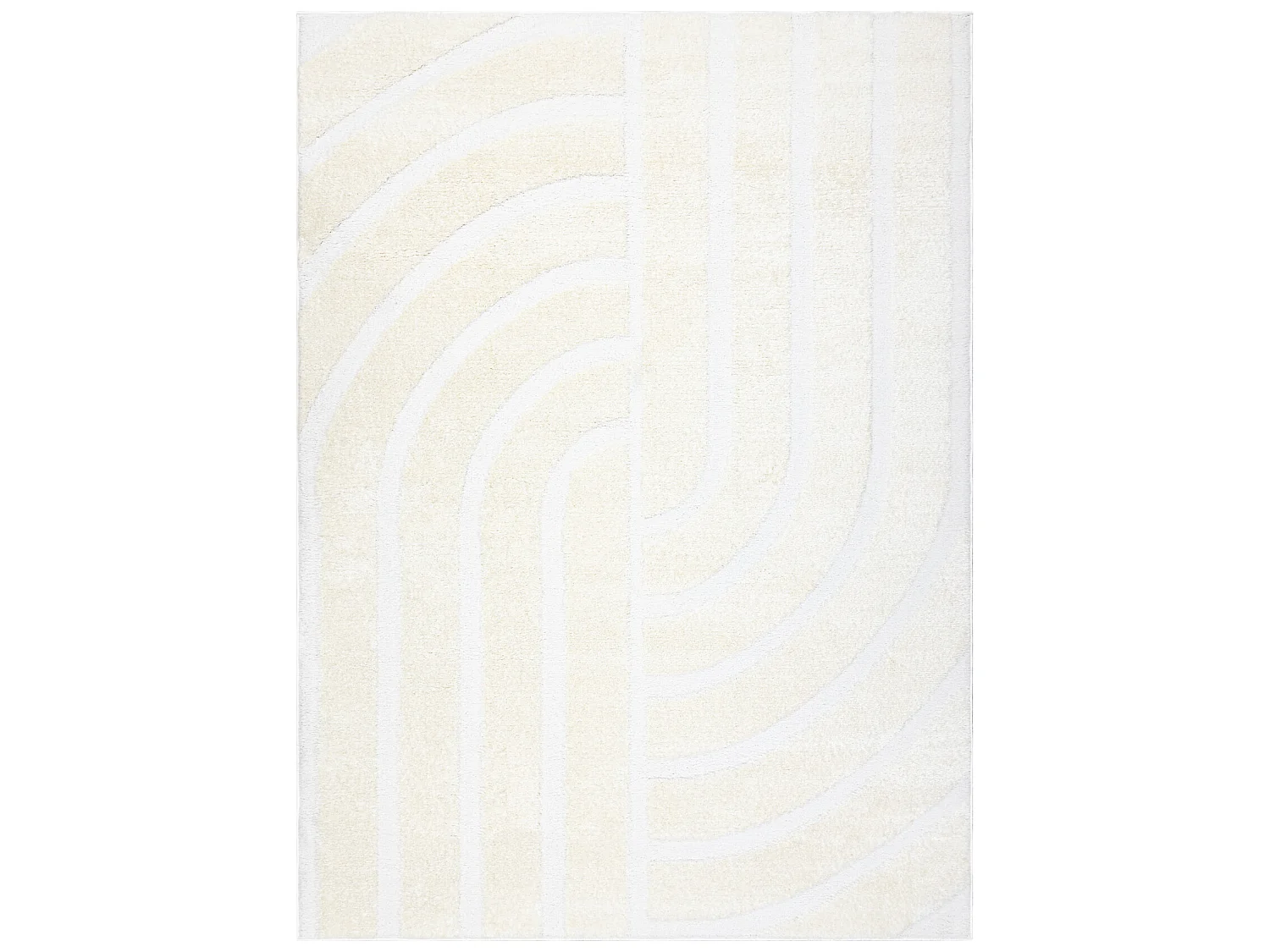 Tapijt modern MODE 8631 geometrisch creme 240x330 cm