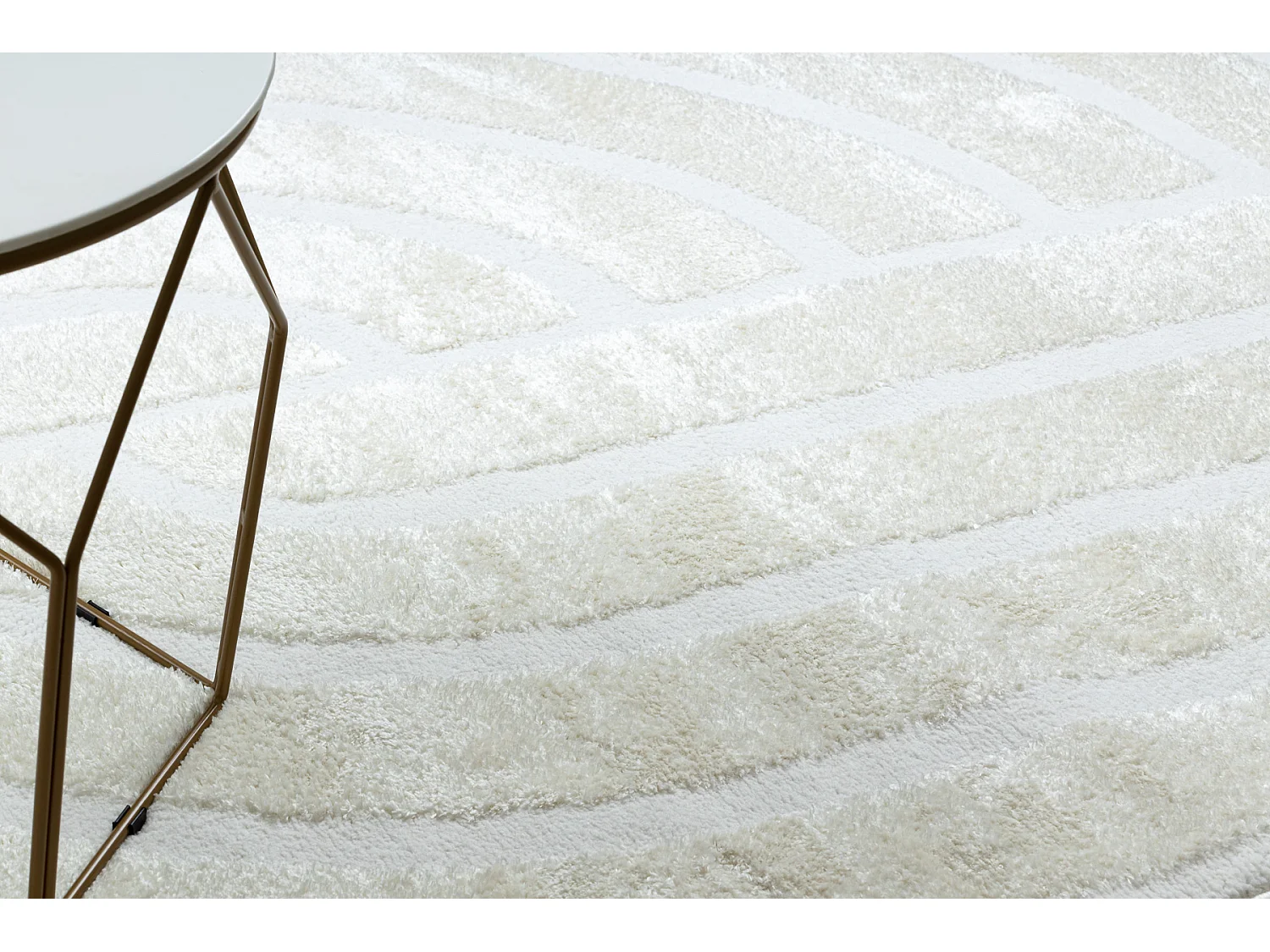 Tapijt modern MODE 8631 geometrisch creme 240x330 cm