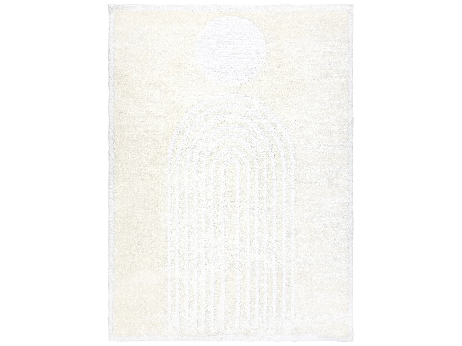 Tapijt modern MODE 8597 geometrisch creme 140x190 cm