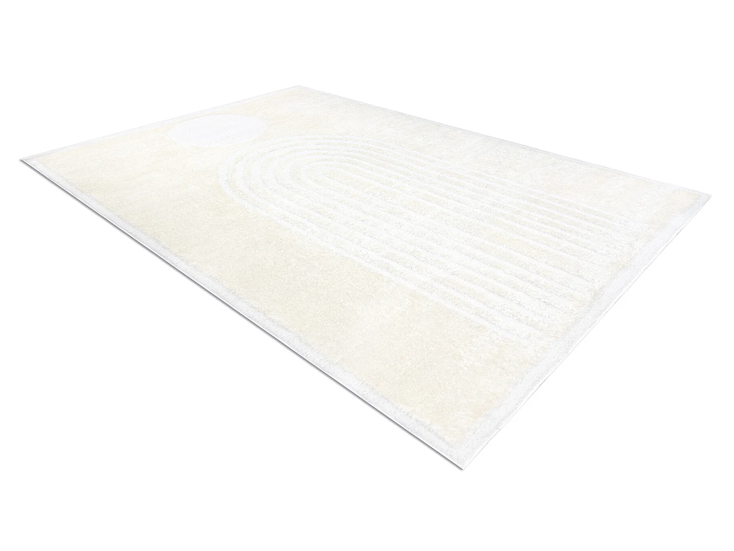 Tapijt modern MODE 8597 geometrisch creme 140x190 cm