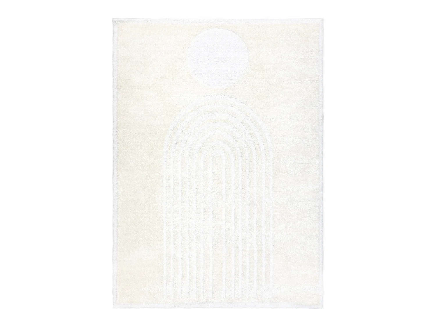 Tapijt modern MODE 8597 geometrisch creme 240x330 cm