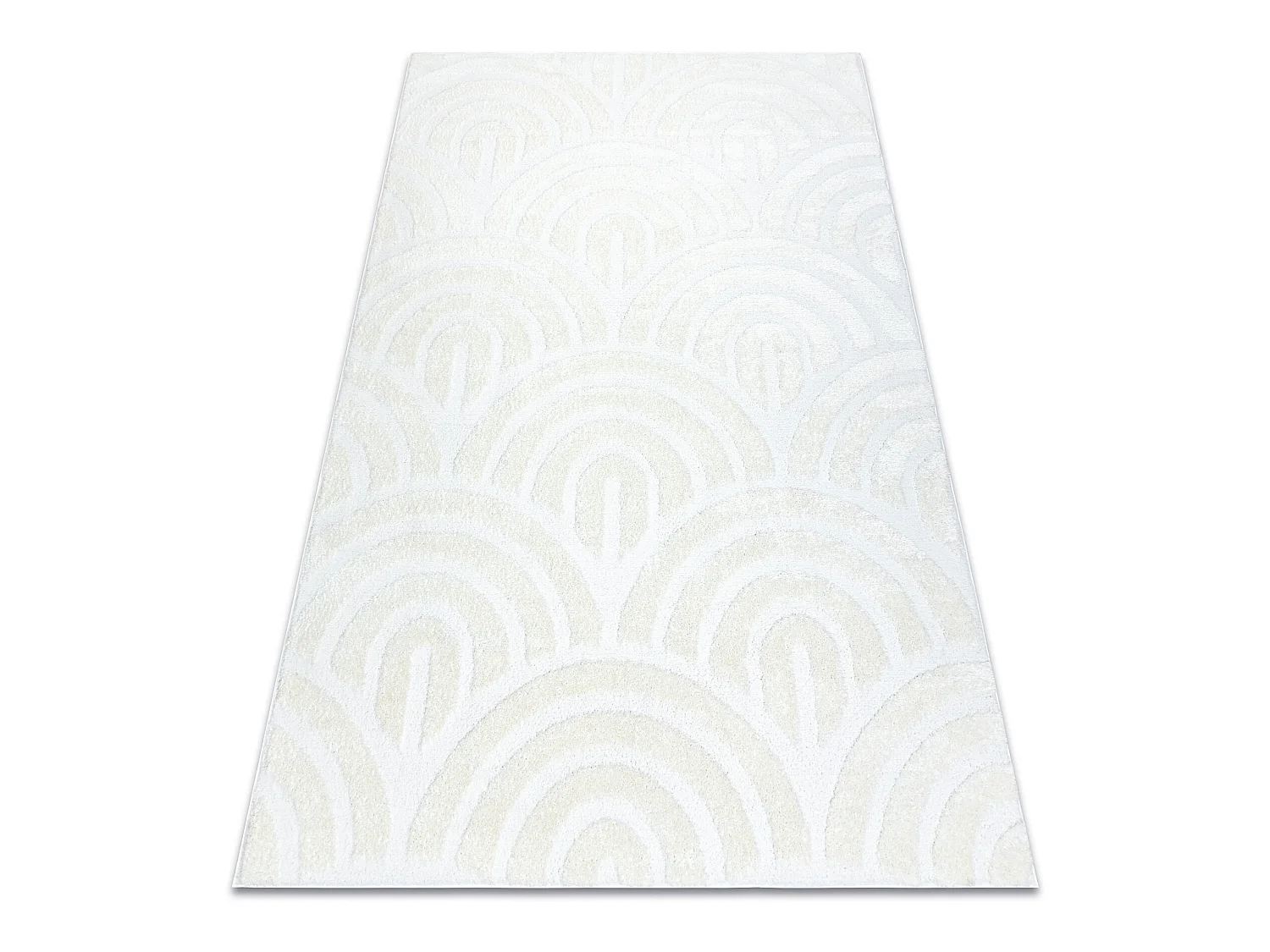 Modern Teppich MODE 8629 Muscheln creme 240x330 cm