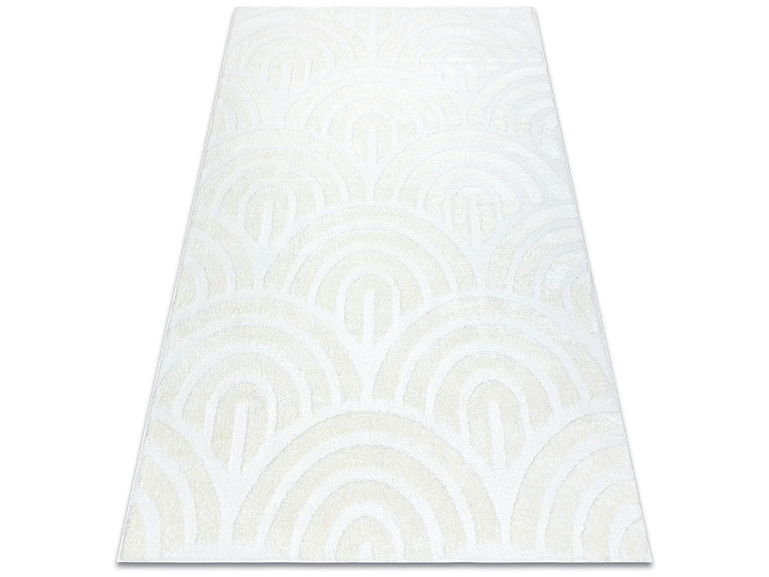 Modern Teppich MODE 8629 Muscheln creme 240x330 cm