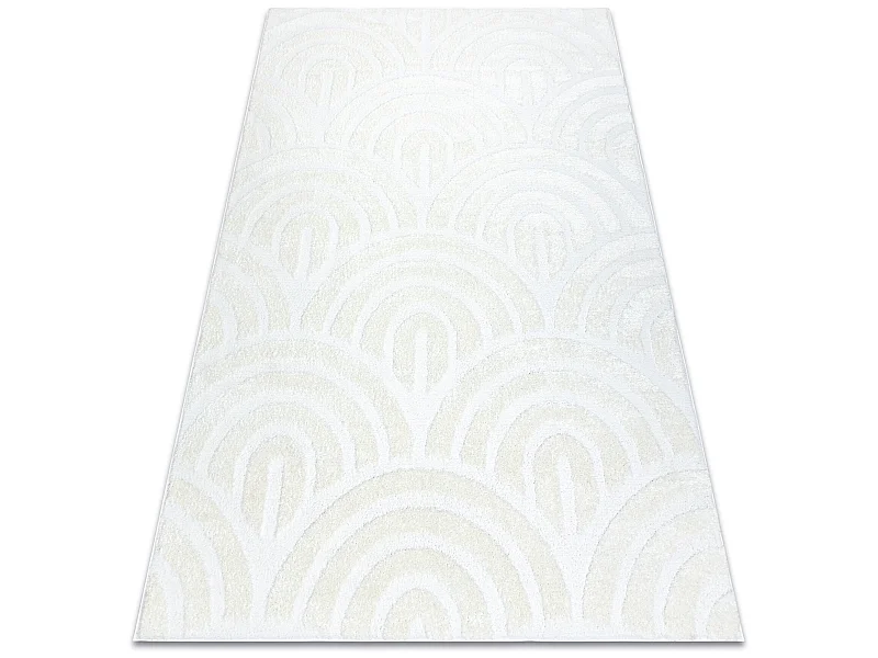 Modern Teppich MODE 8629 Muscheln creme 240x330 cm