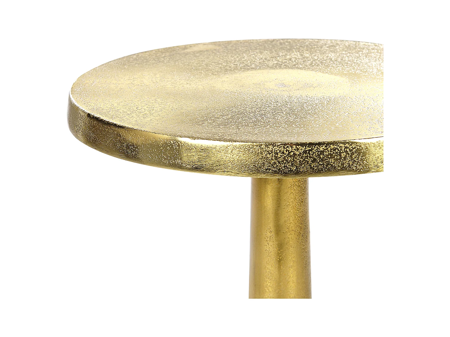 Mesa de apoio APITI Metal Dourado
