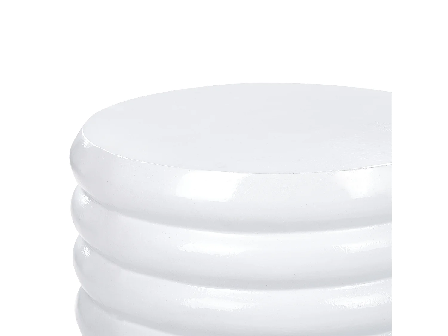 Stolik pomocniczy KIKIWA Metal Biały