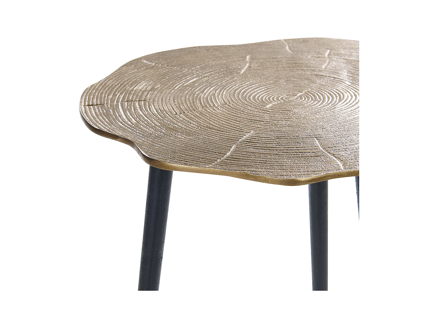 Mesa de apoio MUNNAR Metal Dourado