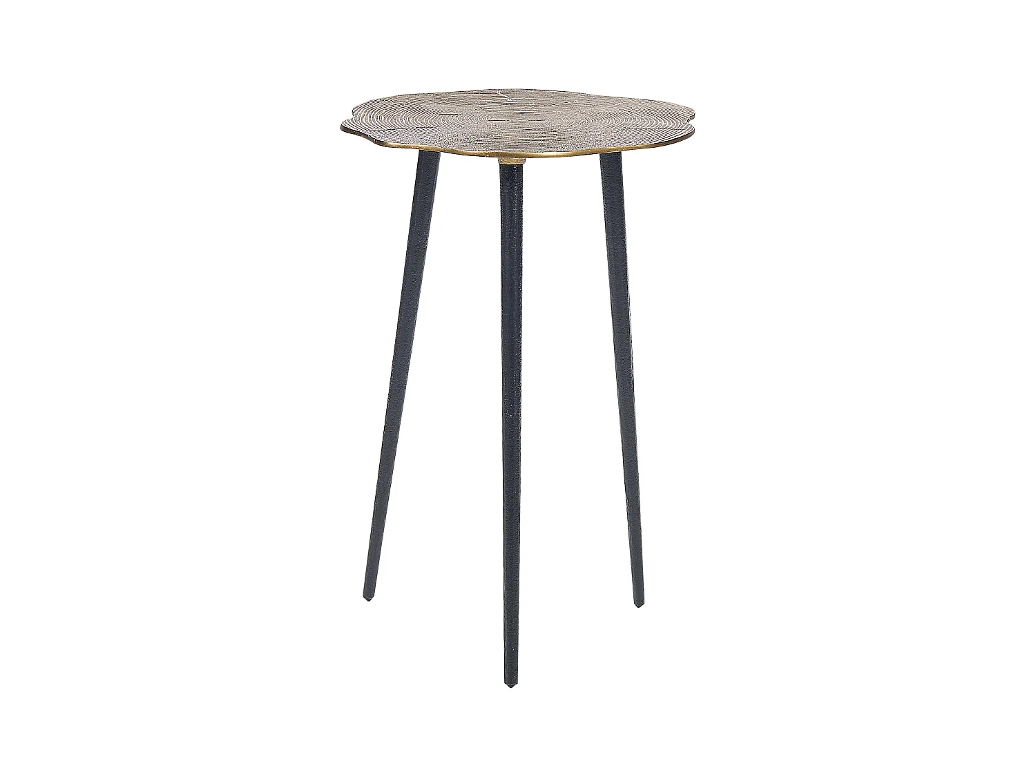 Table d'appoint MUNNAR Métal Doré