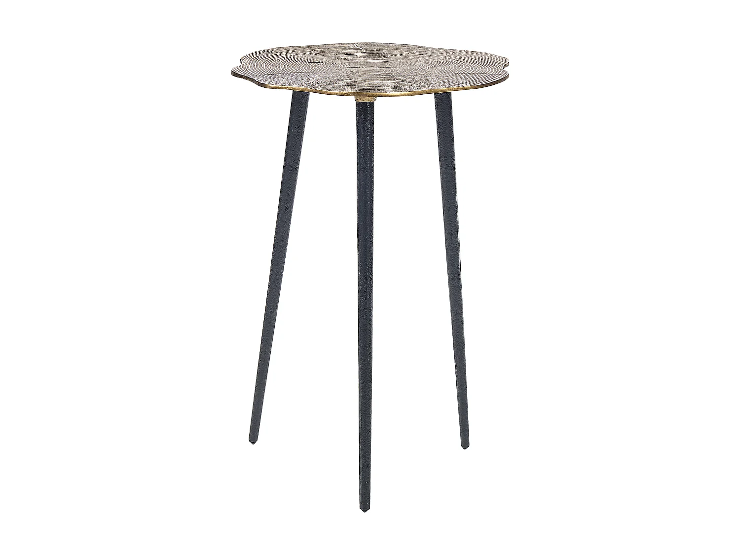 Table d\'appoint MUNNAR Métal Doré