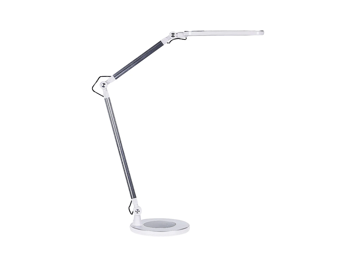 Lampe de bureau LED GRUS Avec variateur Métal Argenté