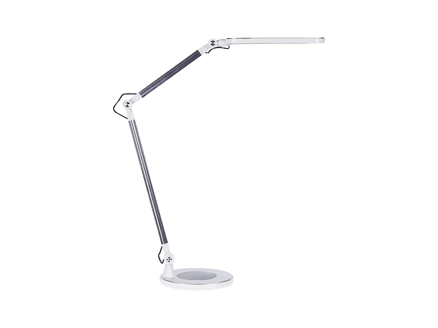 Lampe de bureau LED GRUS Avec variateur Métal Argenté