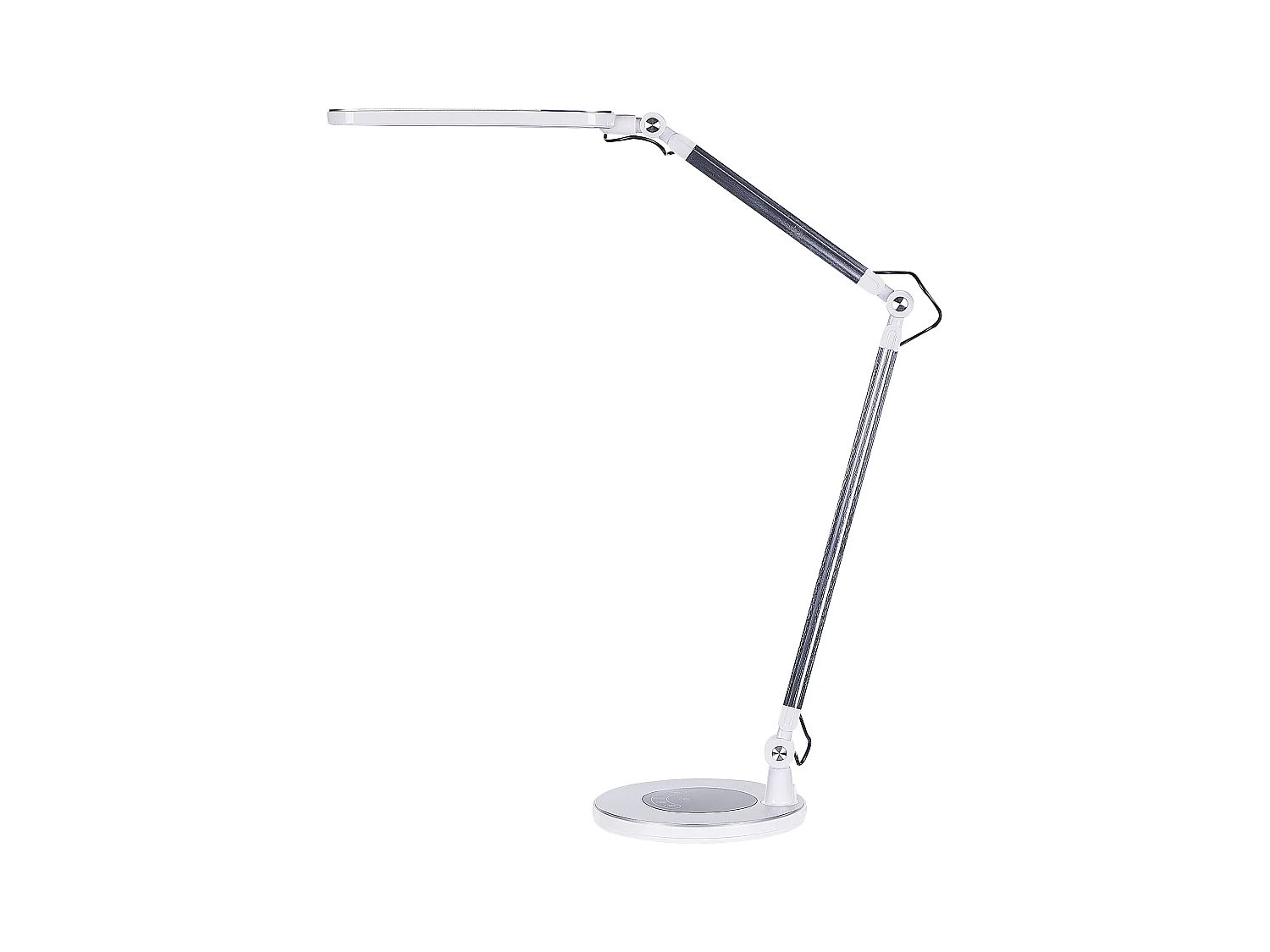 Lampe de bureau LED GRUS Avec variateur Métal Argenté