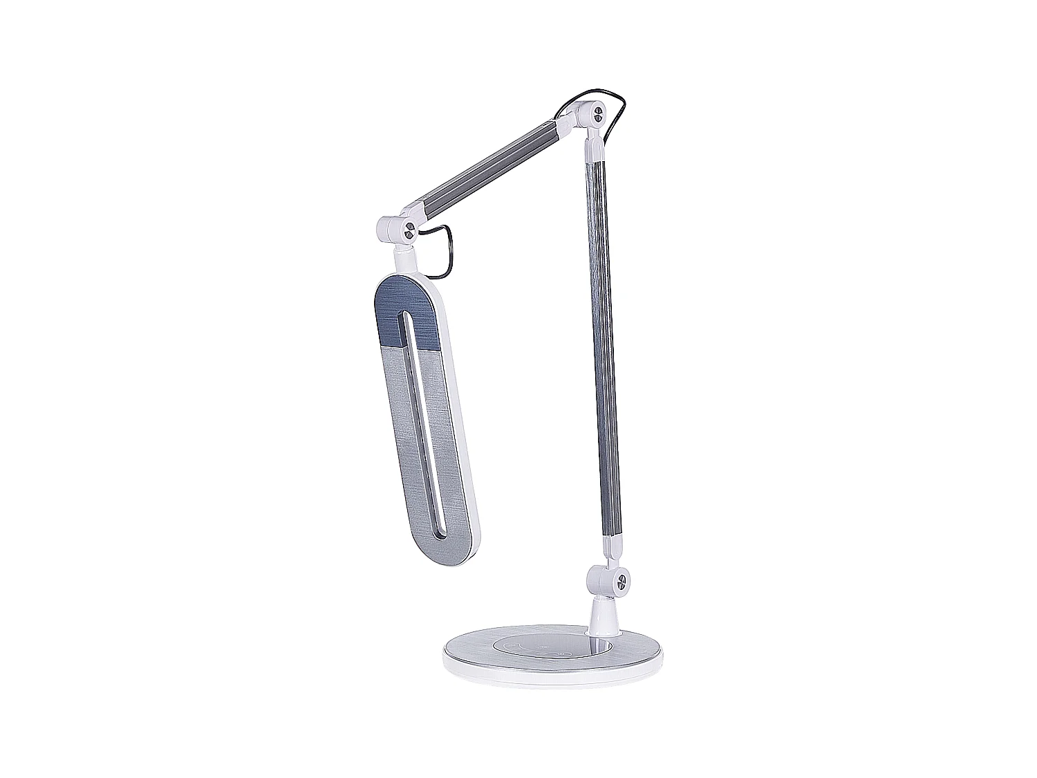 Lampe de bureau LED GRUS Avec variateur Métal Argenté