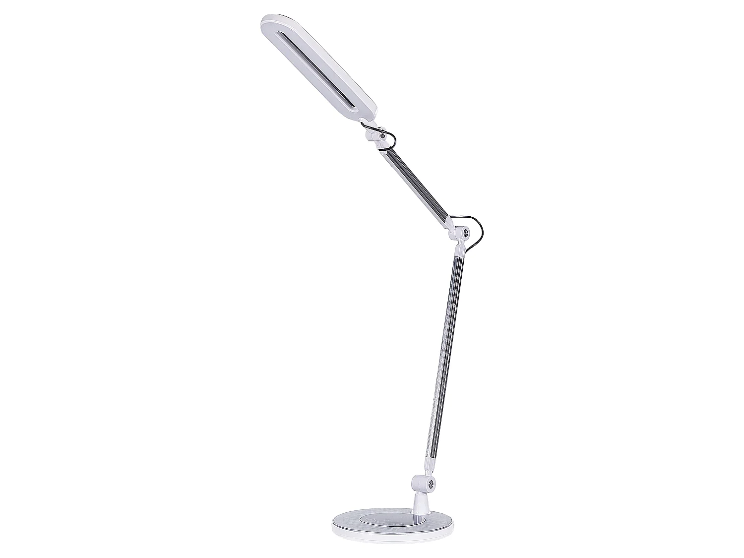 Lampe de bureau LED GRUS Avec variateur Métal Argenté