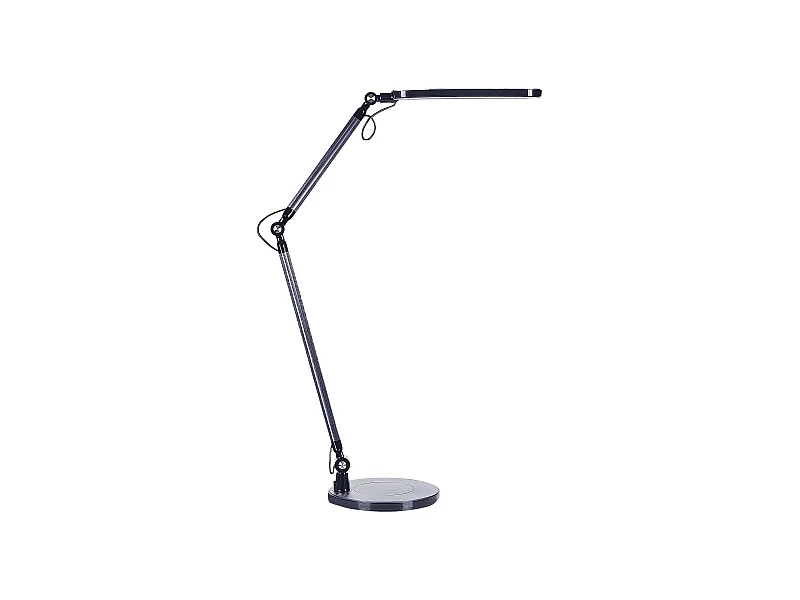 LED Schreibtischlampe GRUS mit Dimmer Metall Schwarz