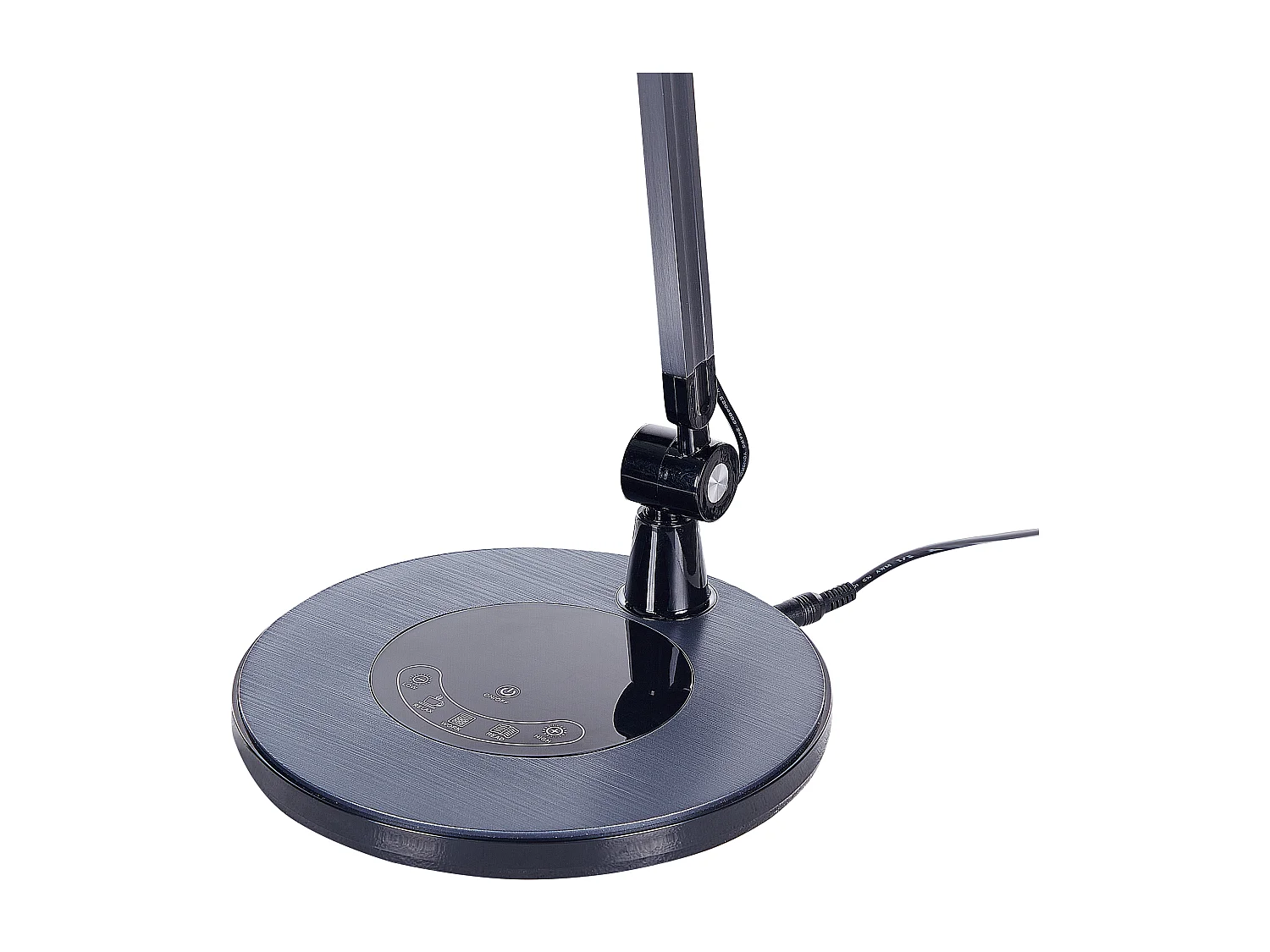 Lampa biurkowa LED GRUS Ze ściemniaczem Metal Czarny