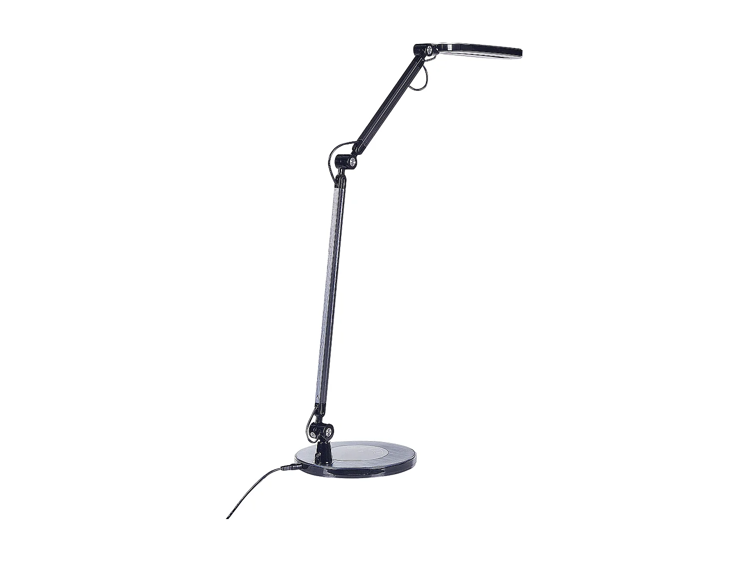 Lampa biurkowa LED GRUS Ze ściemniaczem Metal Czarny