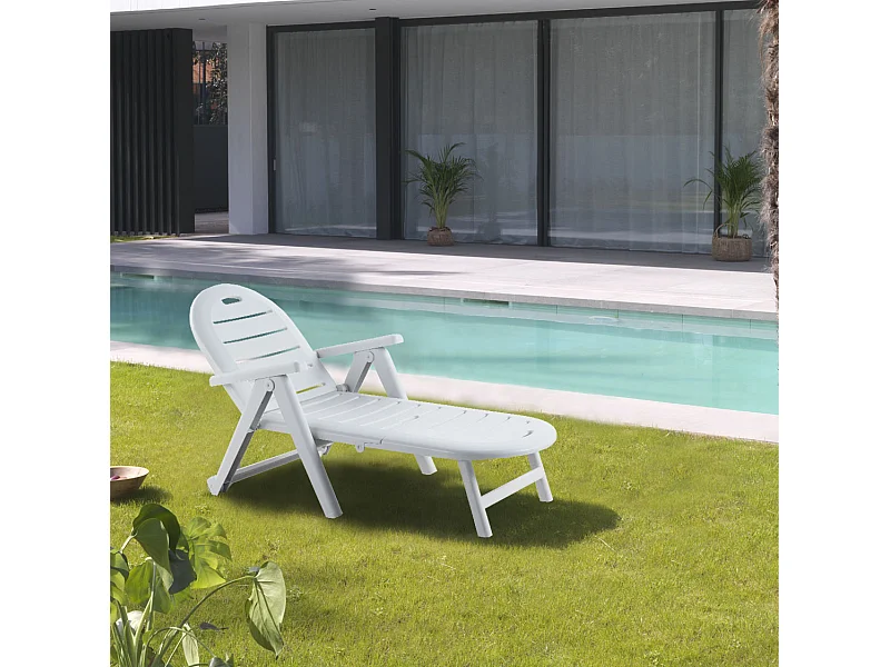 Bain de soleil blanc CAIMAN