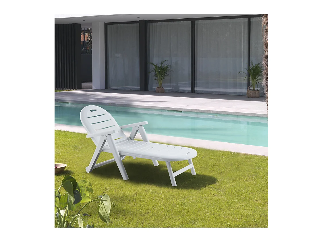 Bain de soleil blanc CAIMAN