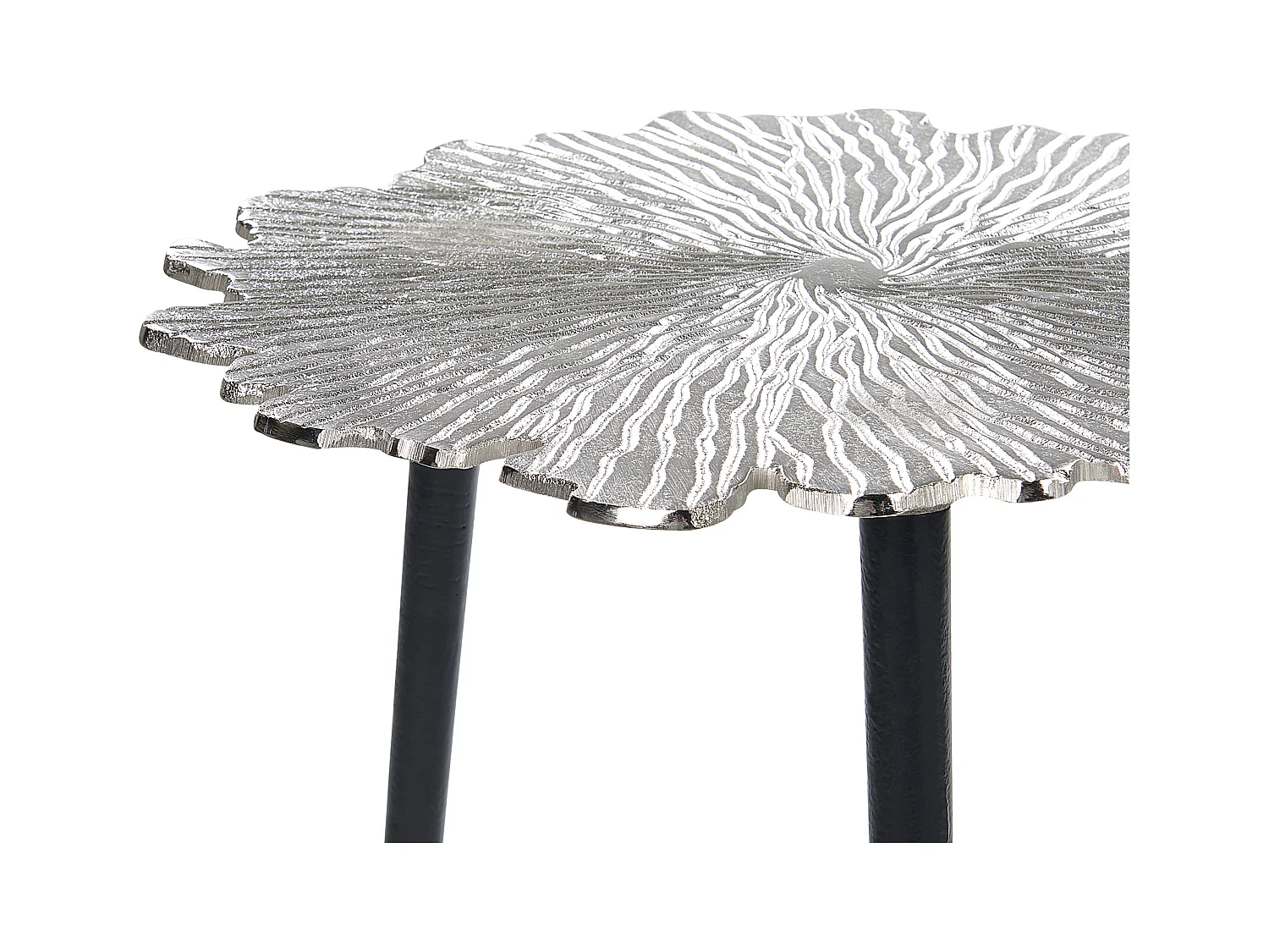 Mesa de apoio PUHOI Metal Prateado