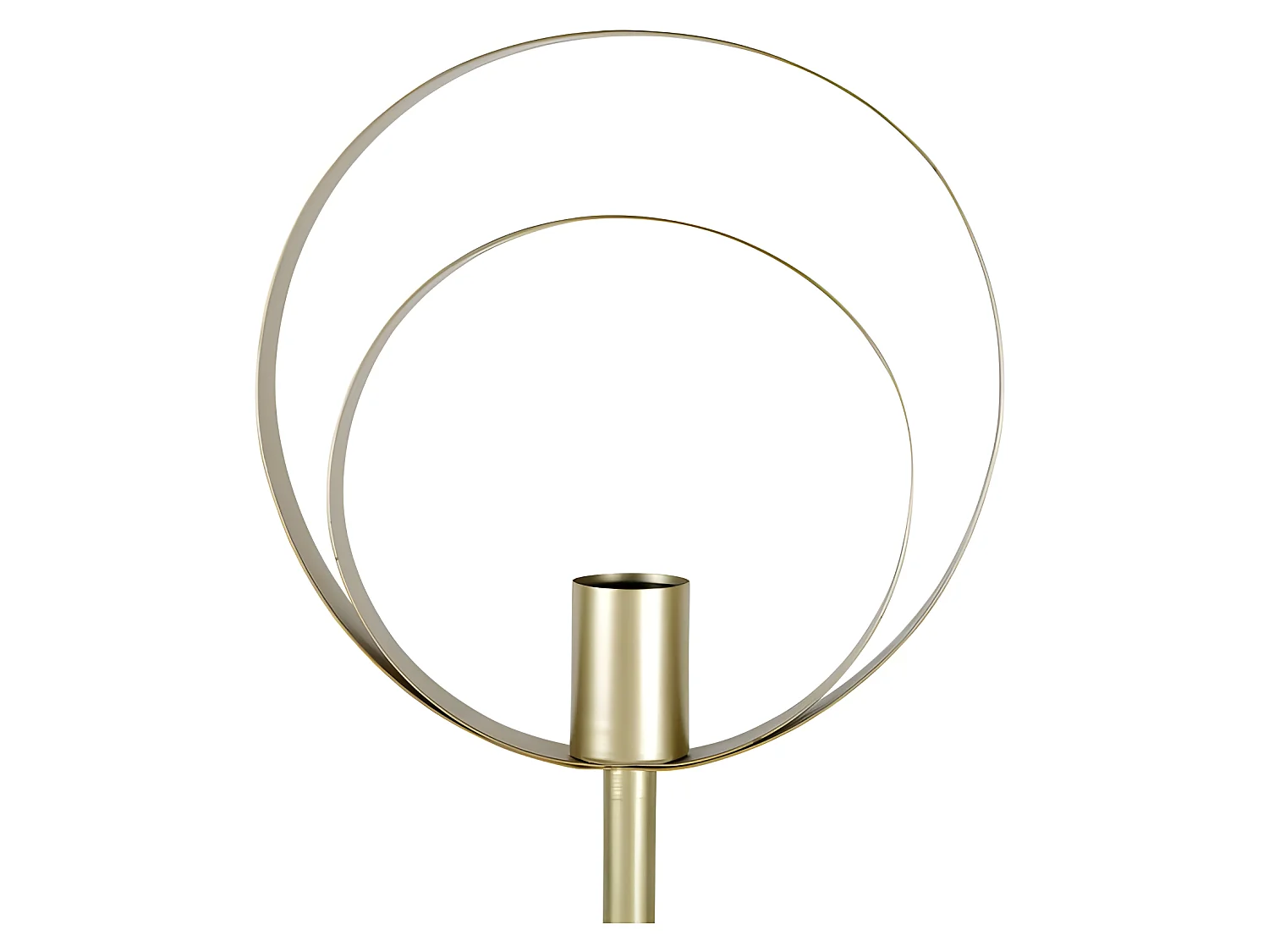 Lampadaire métal doré H160 Saturne Ostaria