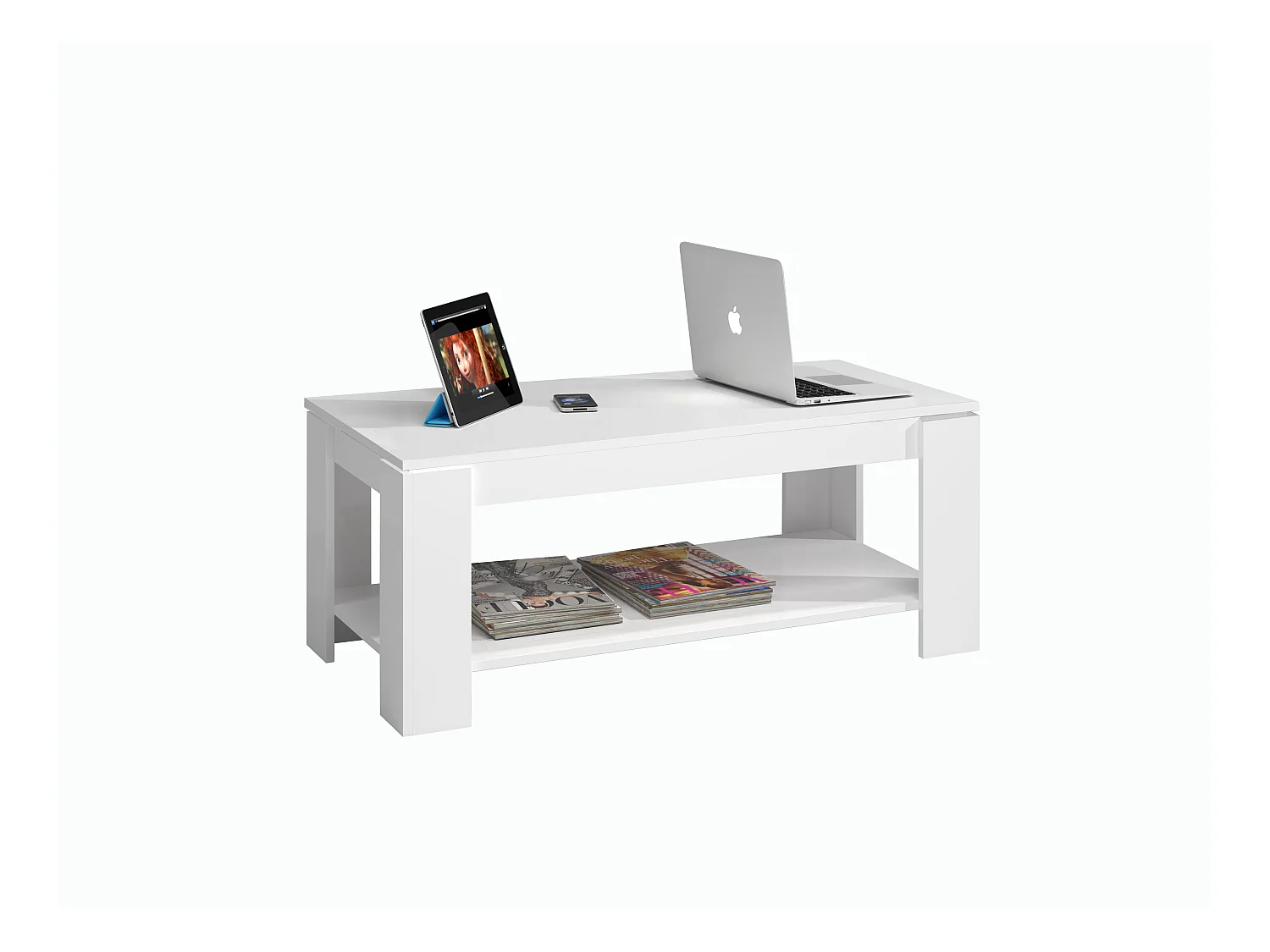 Mesa de centro con tapa elevable - L102 cm - Ambit