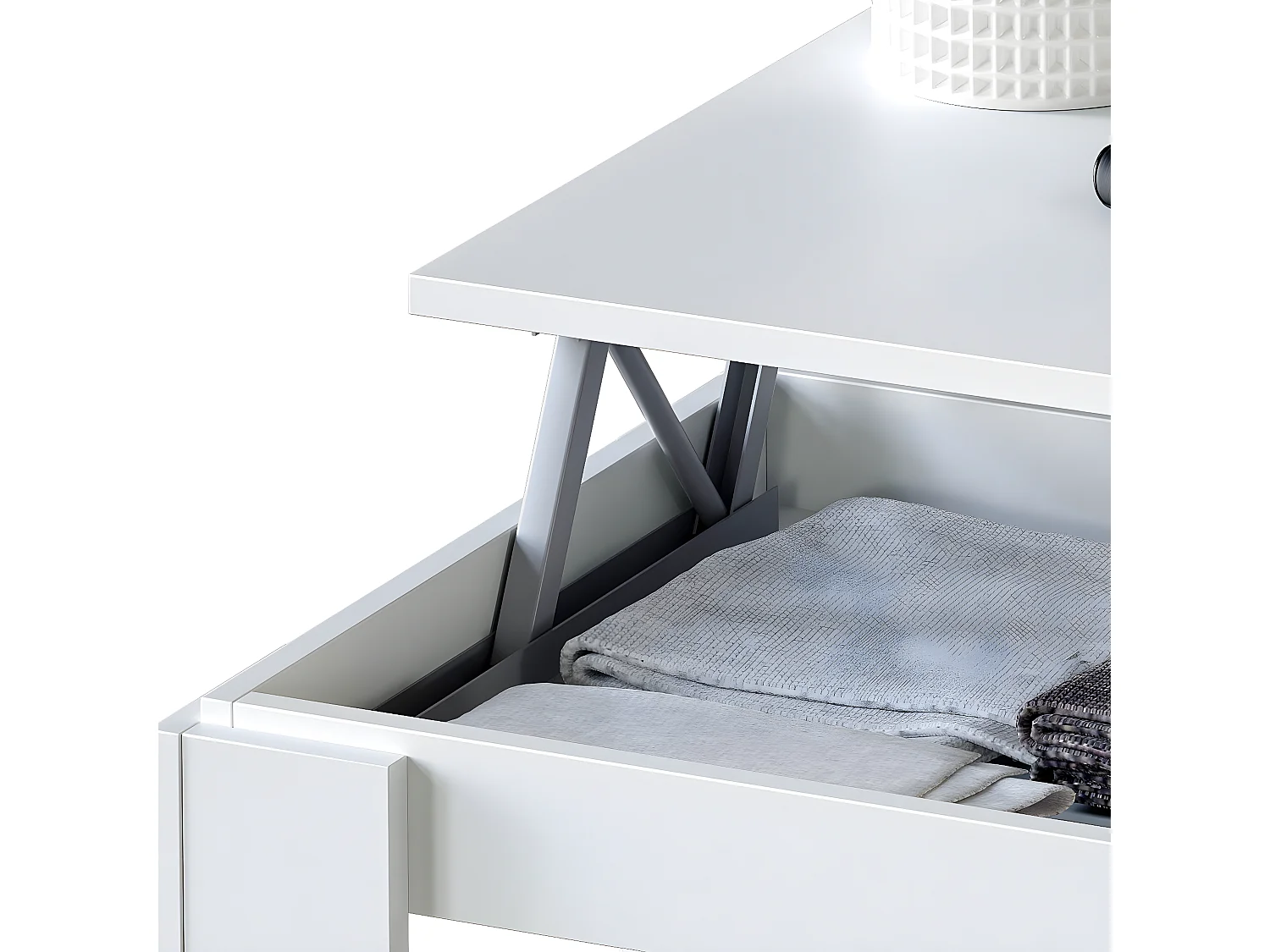 Table Basse avec Plateau Relevable L102 cm - Ambit