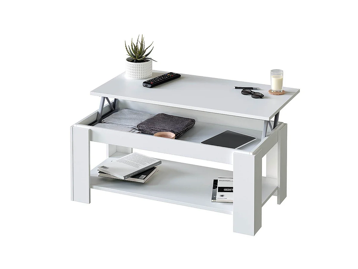 Couchtisch mit hochklappbarer Tischplatte L102 cm - Ambit