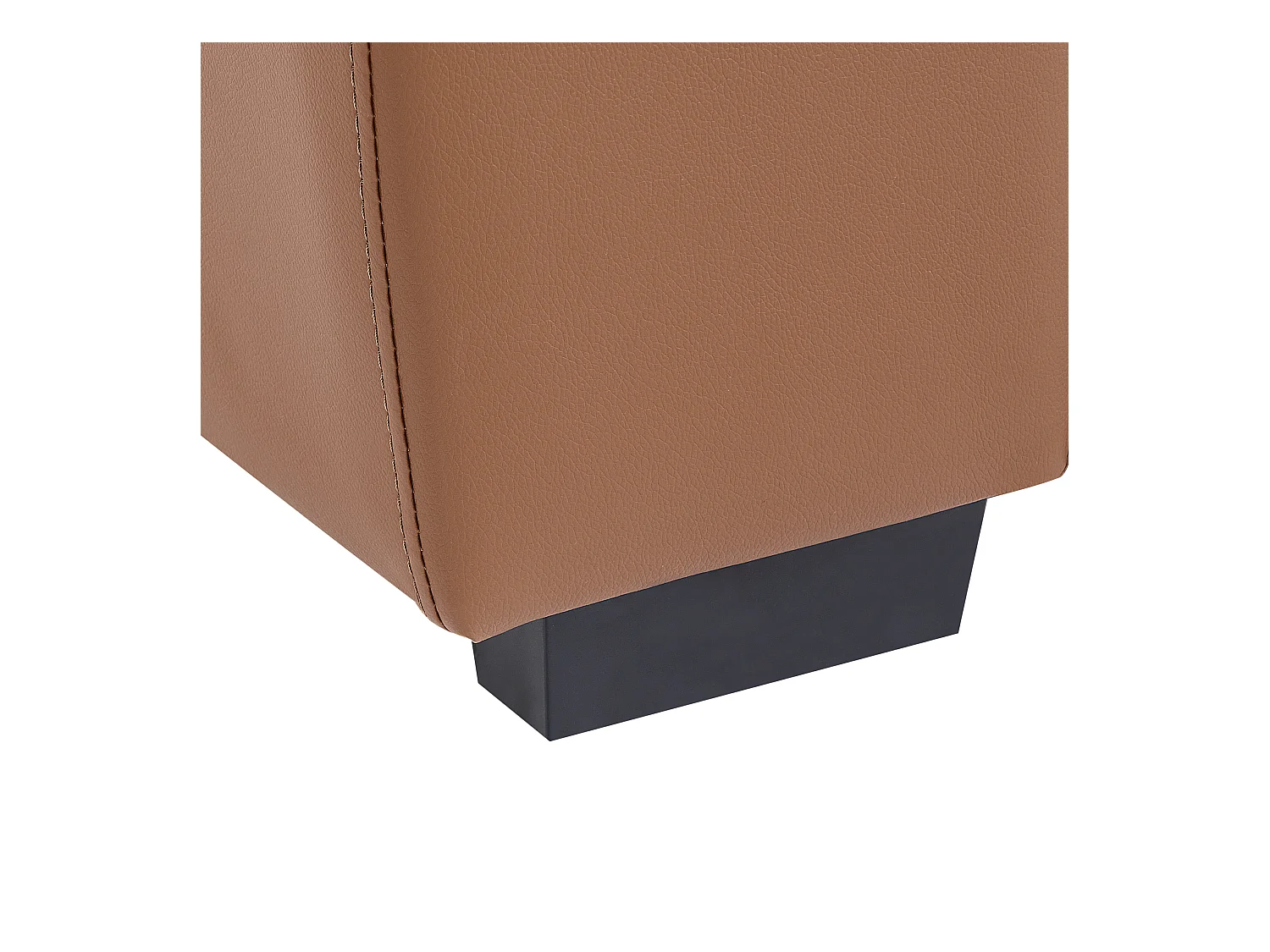 Bank VOGAR Kunstleer Goudbruin 2-zitter